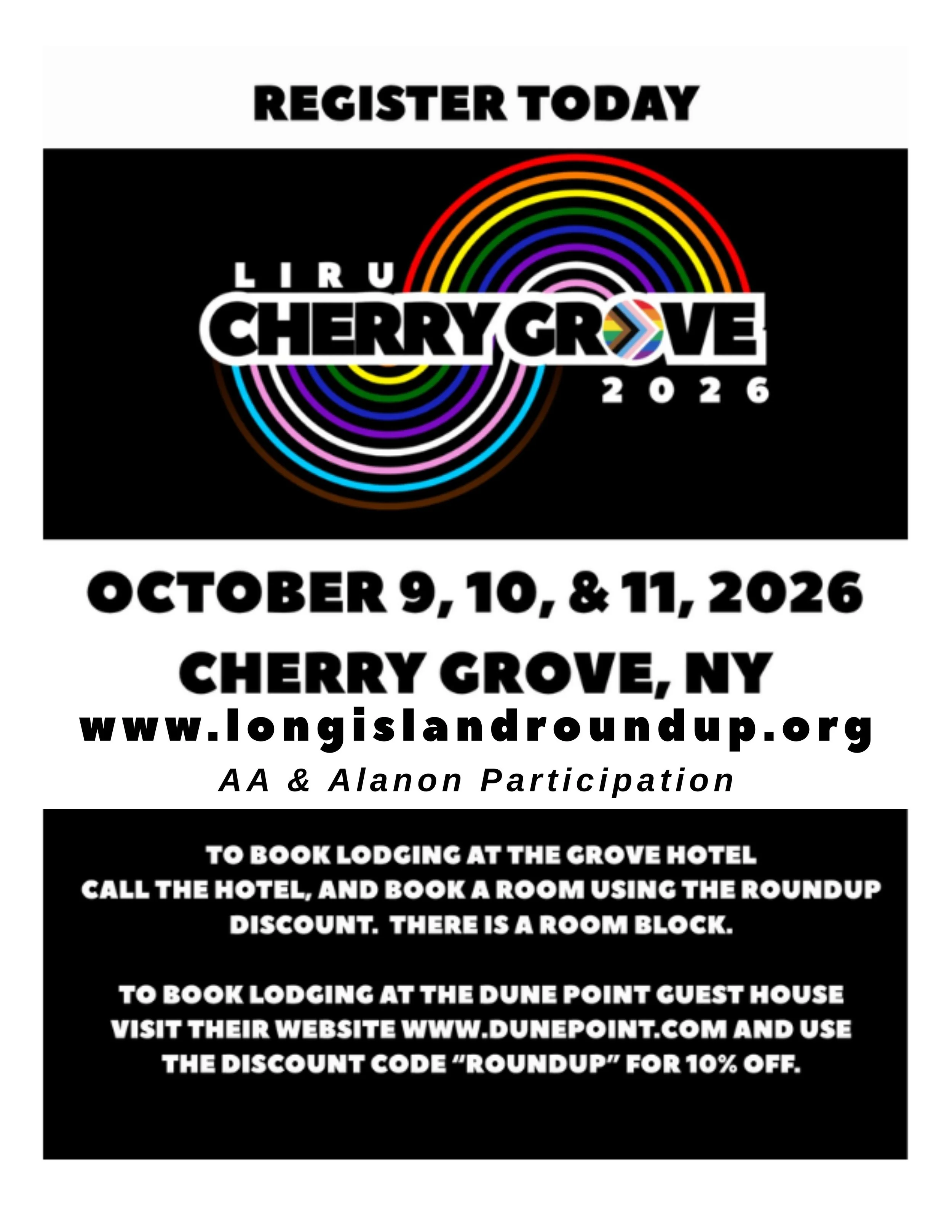 Long Island Round Up in Cherry Grove