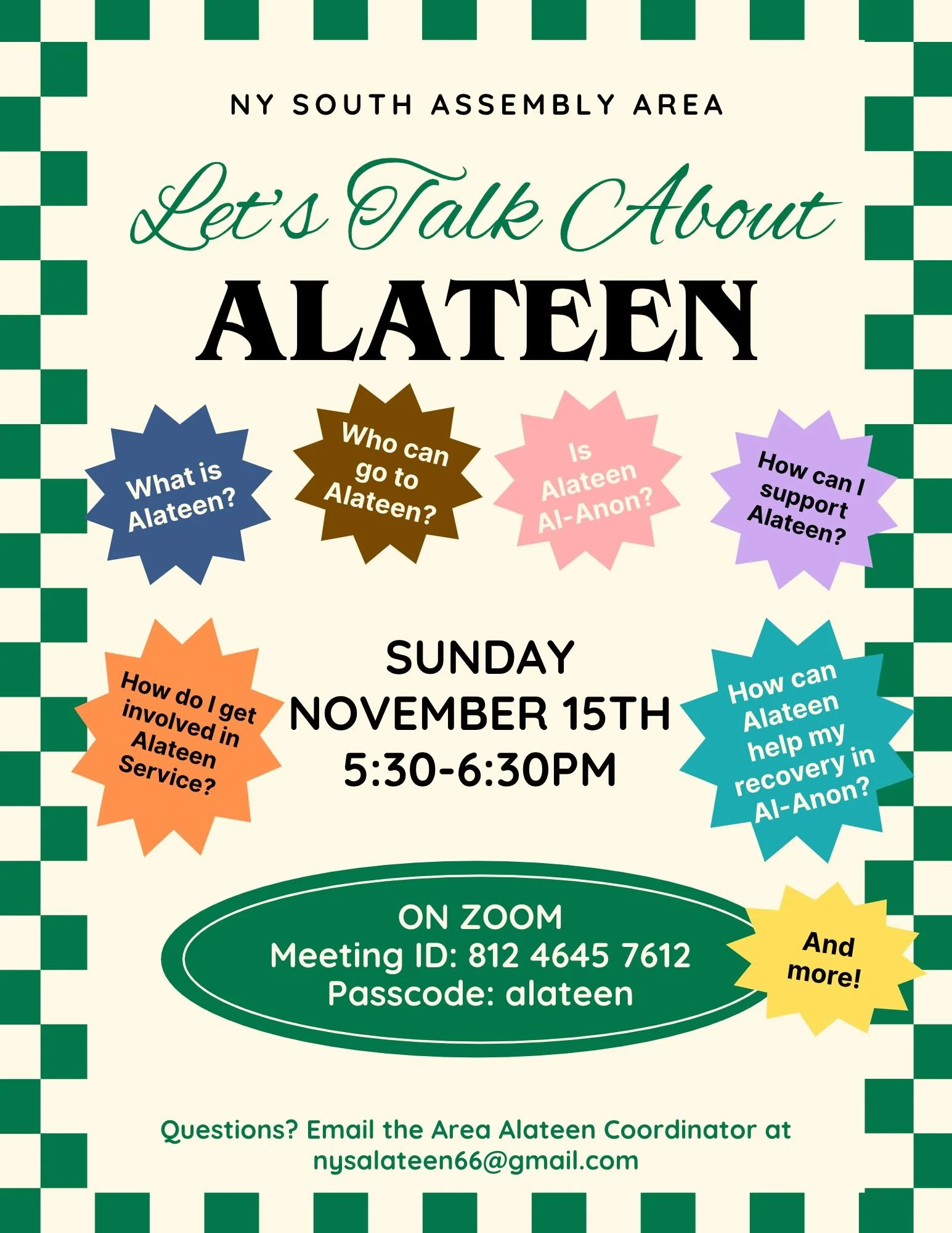 Let's Talk About Alateen (Zoom)