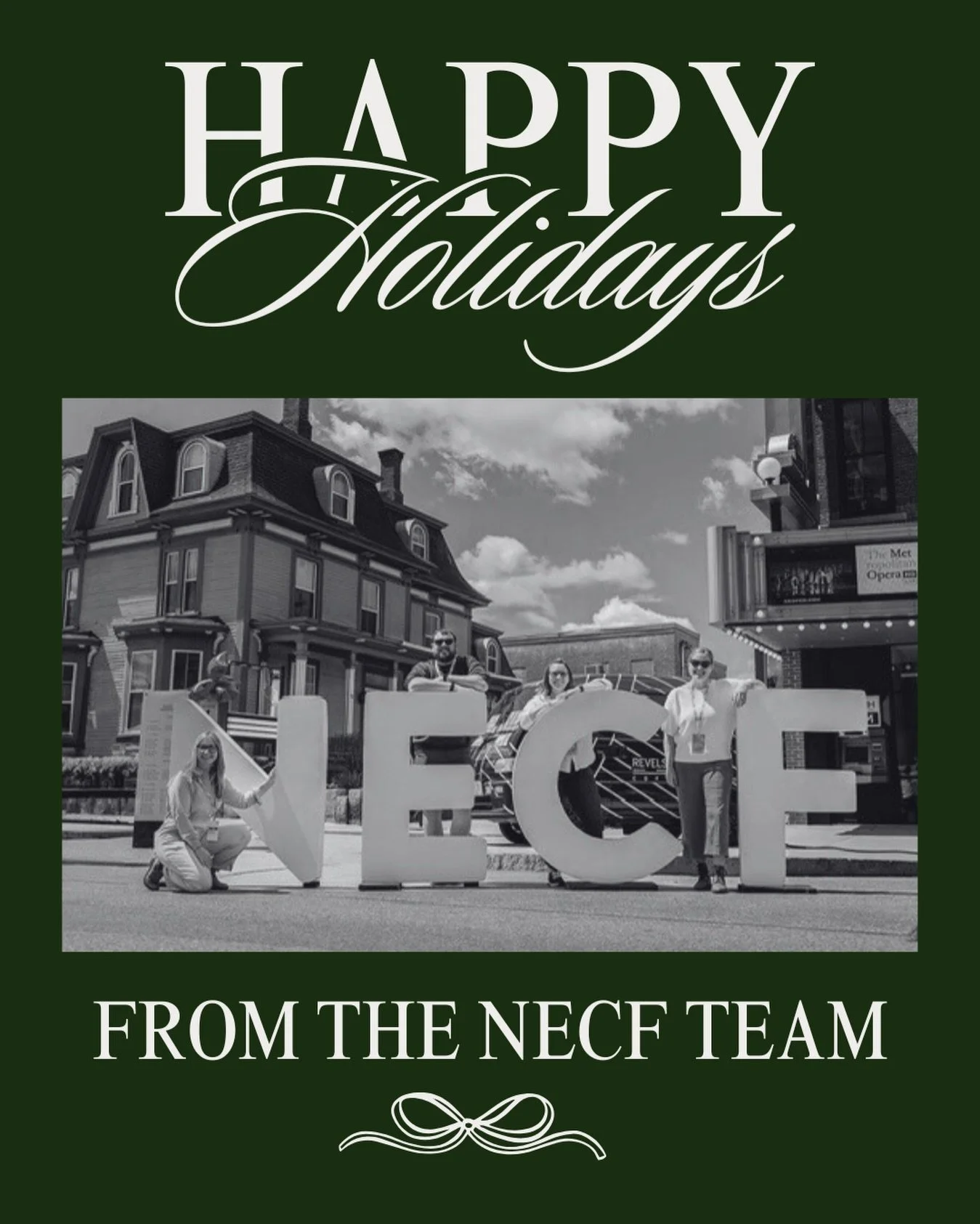 We are so thankful for all this year has brought for NECF and for everyone who showed up, participated, volunteered, attended the workshops, and supported small businesses at the Outdoor Community Market. This was all possible because of YOU! We can&