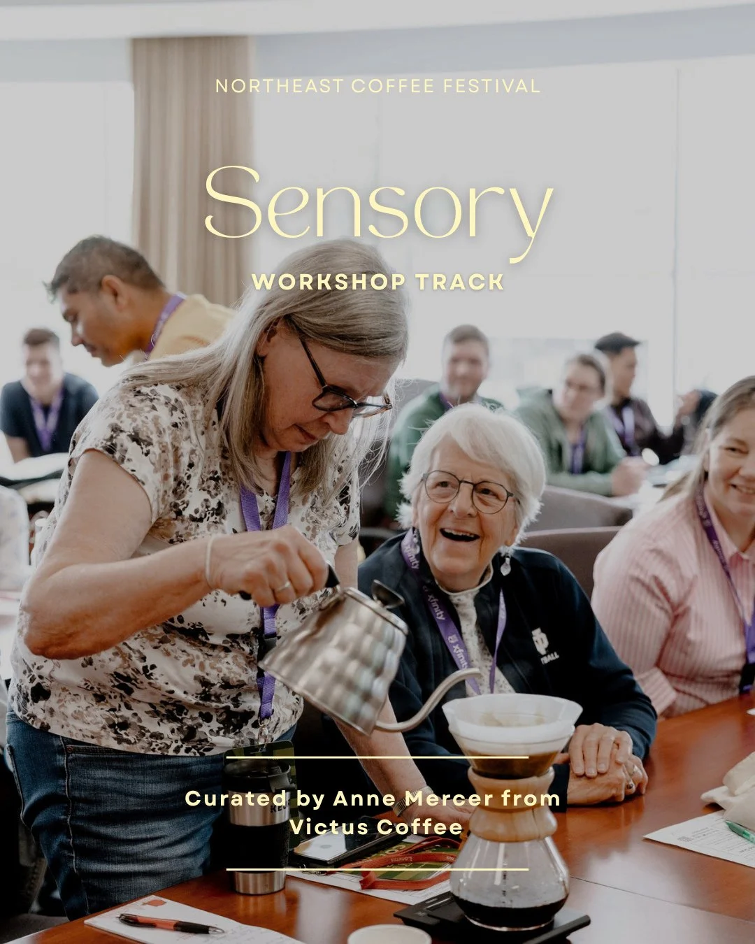 As part of the Coffee Educational Programming at the Northeast Coffee Festival, we&rsquo;re excited to introduce the Sensory Track led by Anne Mercer from Victus Coffee.⁠
⁠
This hands-on series is designed to deepen the way you taste, evaluate, and e