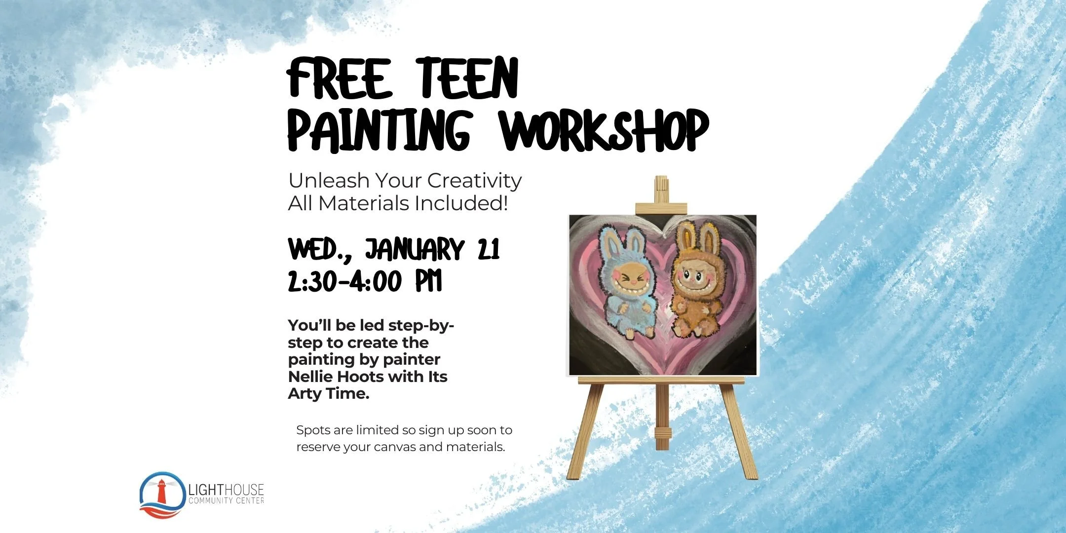Free Teen Painting Workshop (Limited to 15 Seats!)