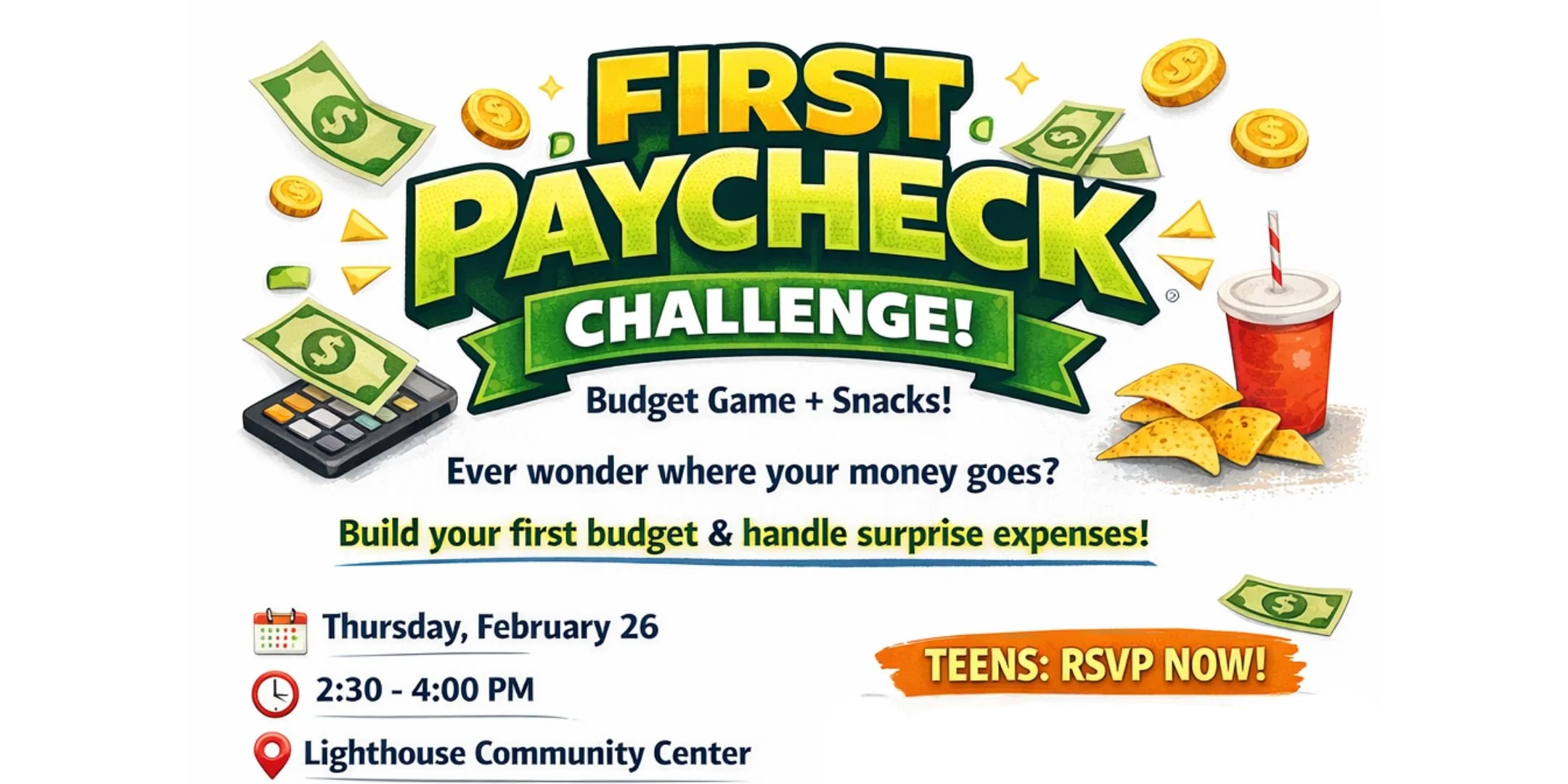 First Paycheck Challenge