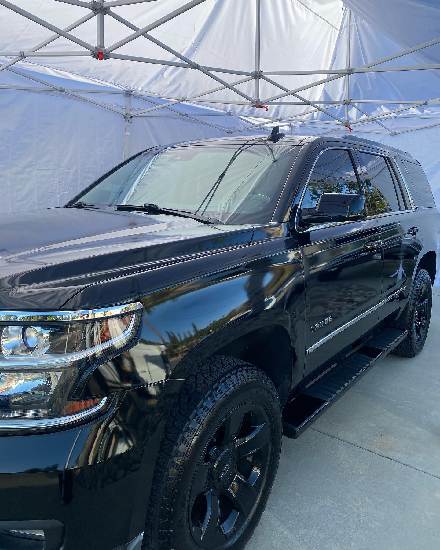 5 year ceramic coating installation in an enclosed 10&rsquo; x 20&rsquo; canopy structure for contaminant-free mobile ceramic installation! #ceramiccoating #mobiledetailing #sandiego #sandiegoliving