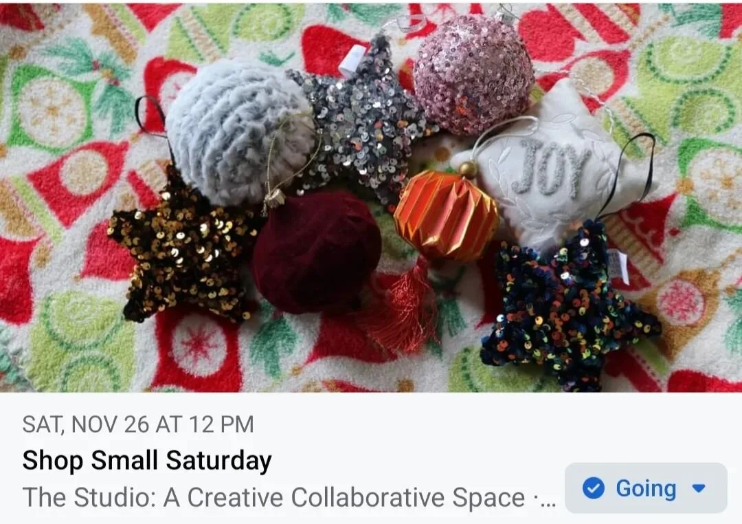 Shop Small Saturday is THIS Saturday!  Come shake off the turkey coma with me and Lucille from @thestudio_stc.