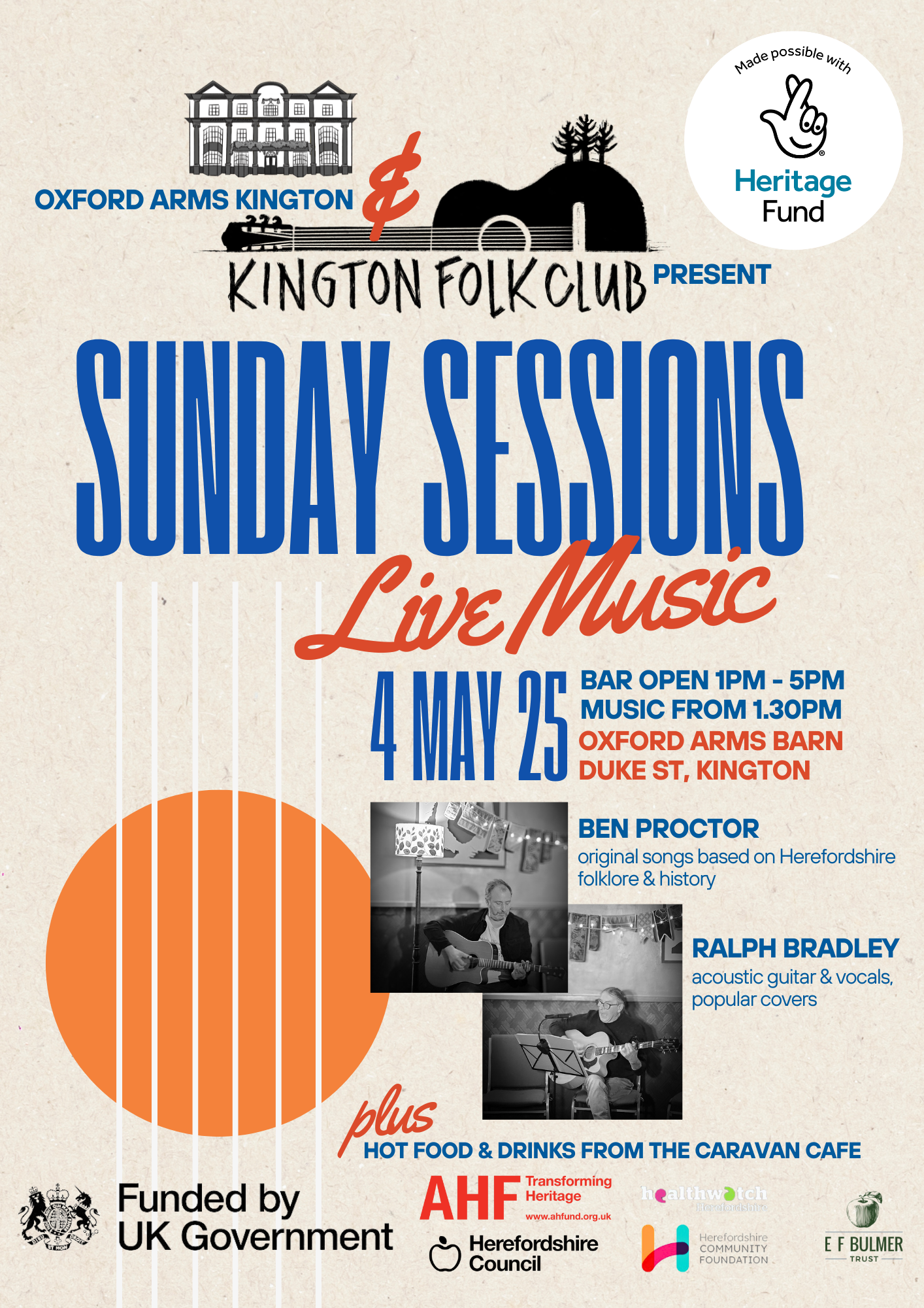 Kington Folk Club Sunday Sessions