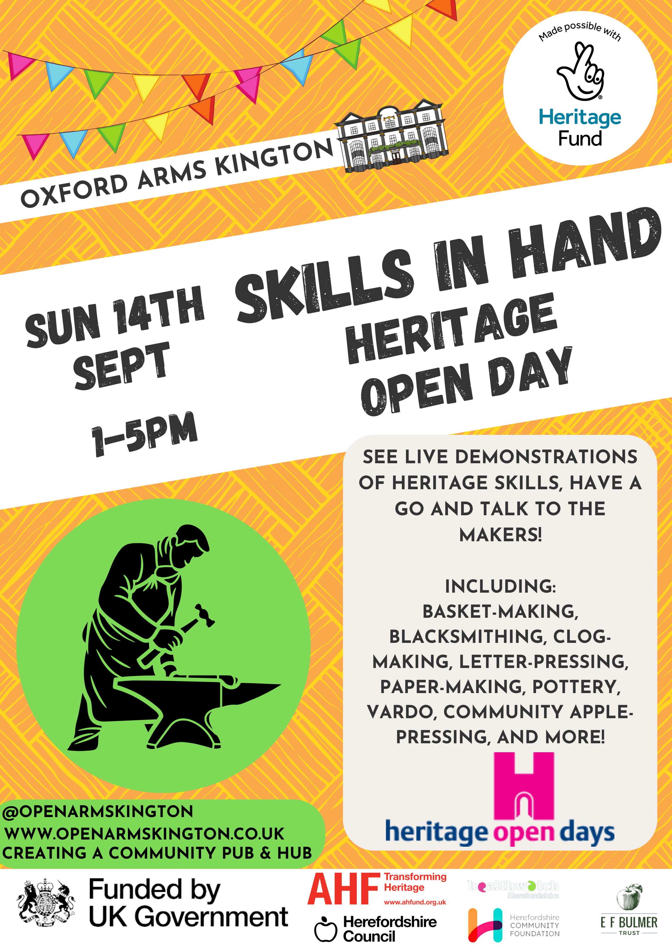Skills in Hand Heritage Open Day