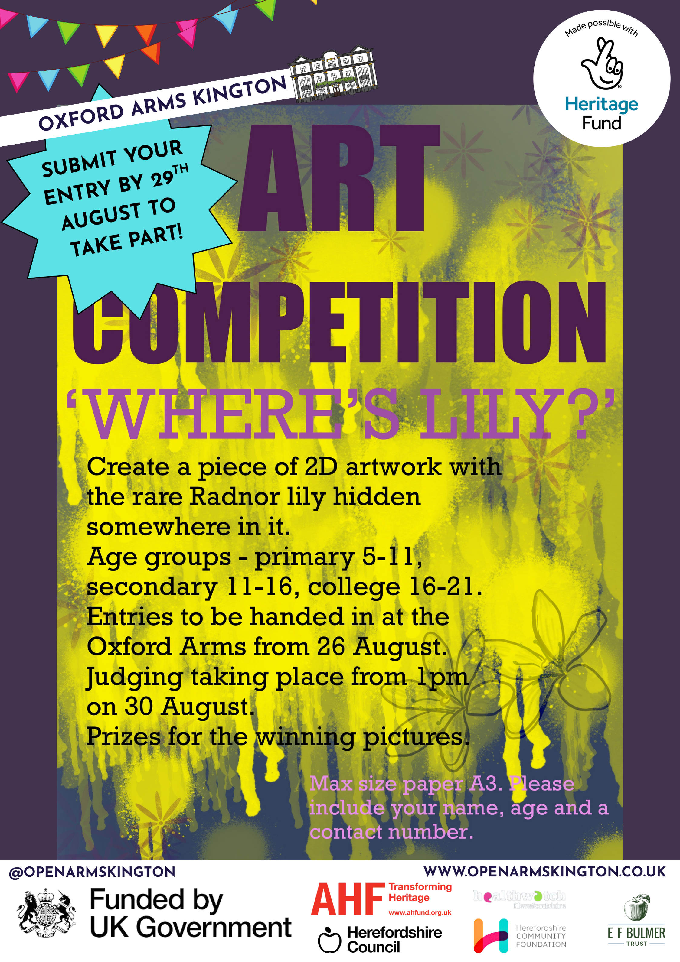 Radnor Lily Art Competition