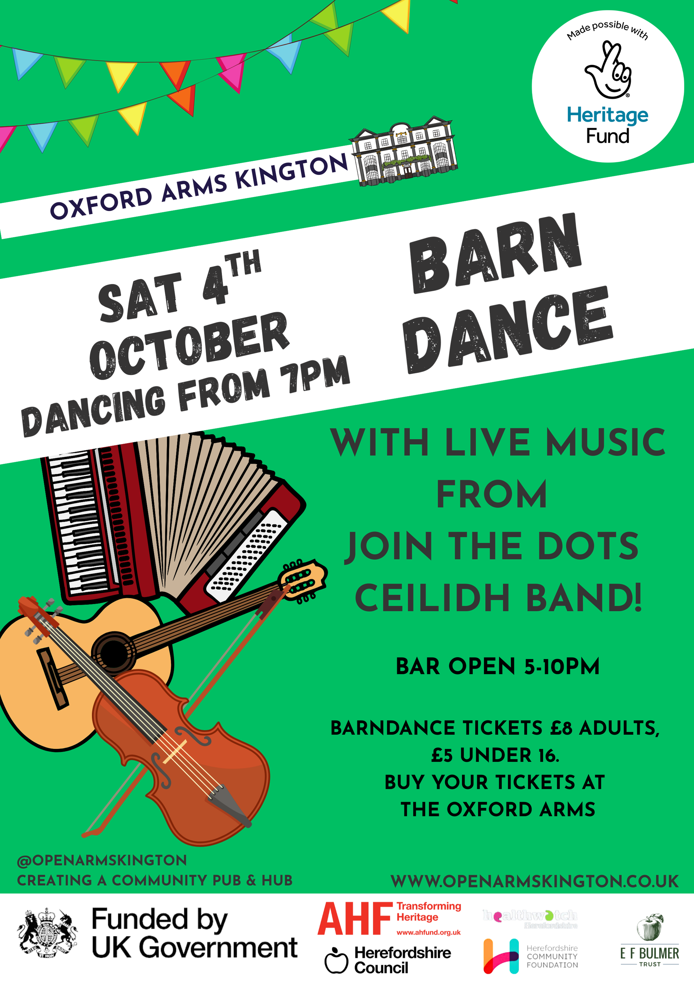 Barndance with Join the Dots ceilidh band