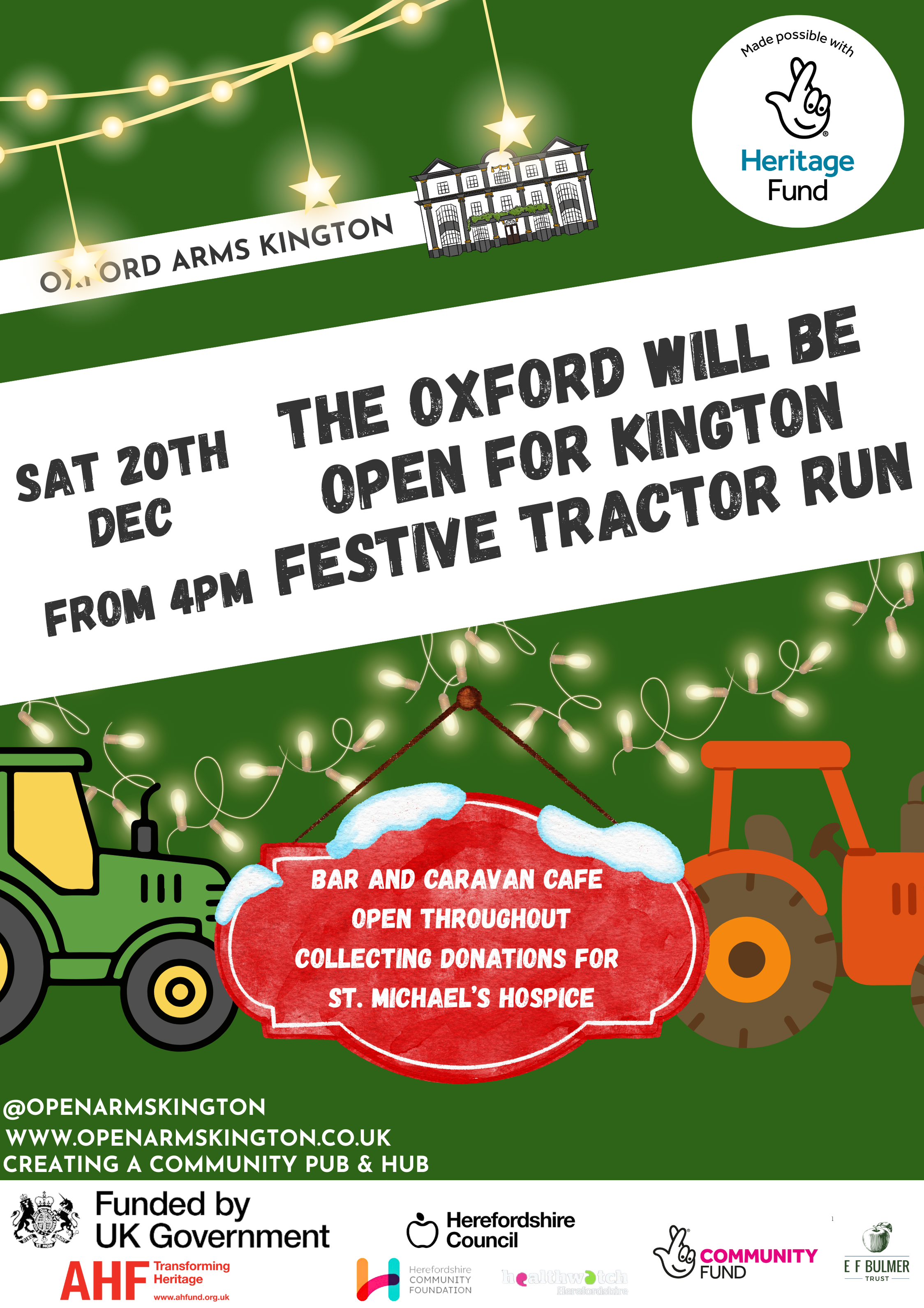 Kington Festive Tractor Run
