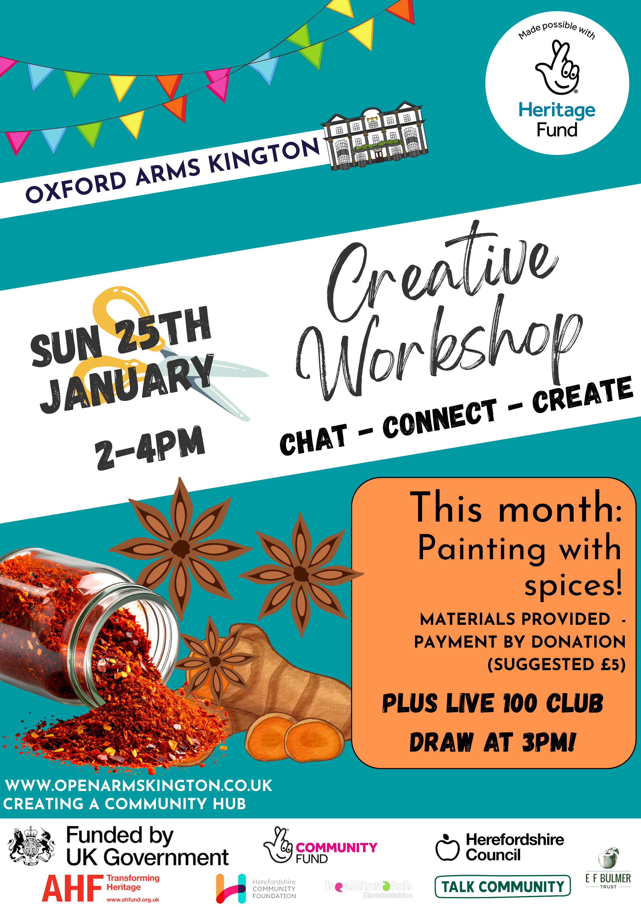 Creative Workshop: Painting with Spices