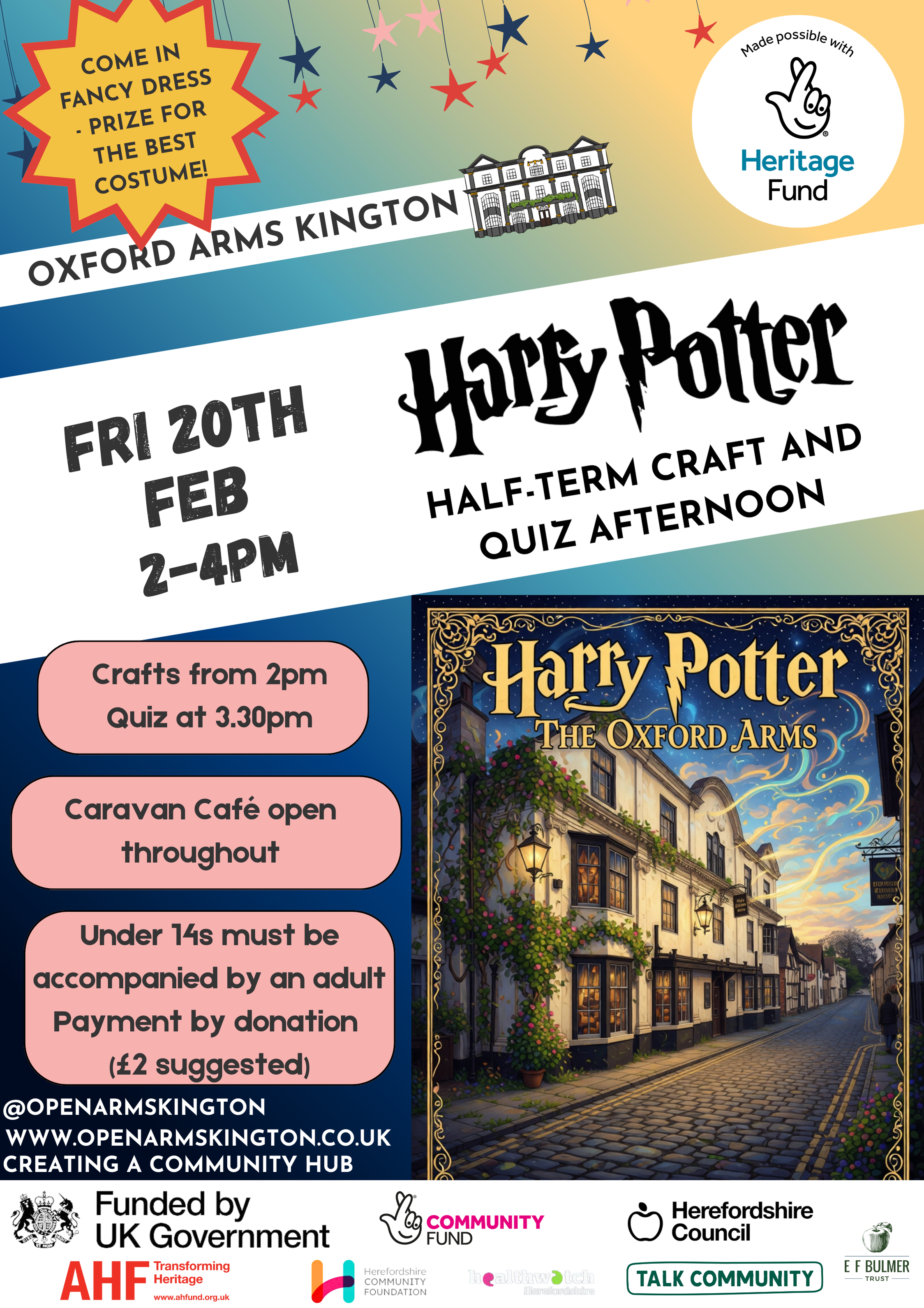 Harry Potter Half-Term Craft and Quiz Afternoon