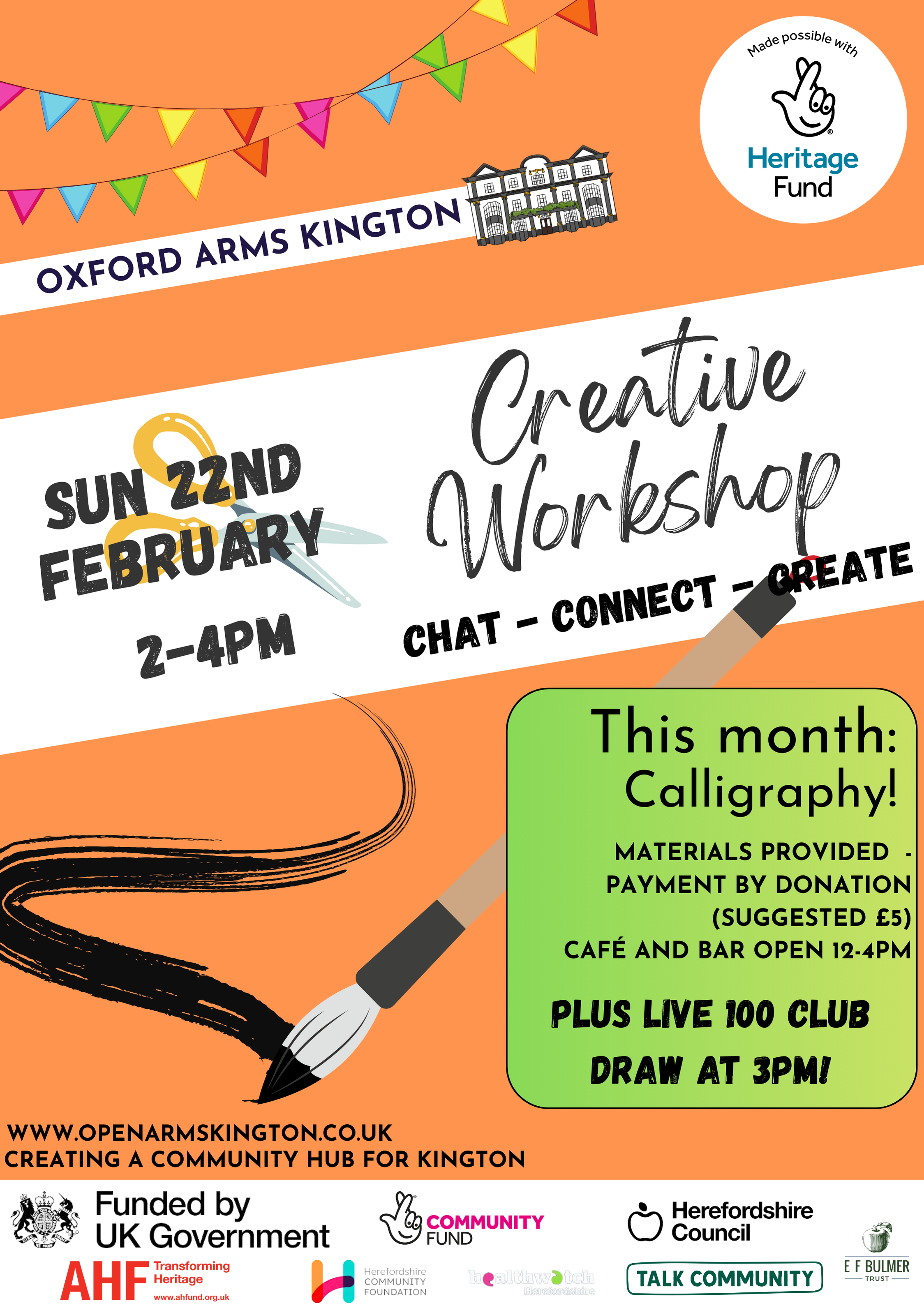 Creative Workshop: Calligraphy