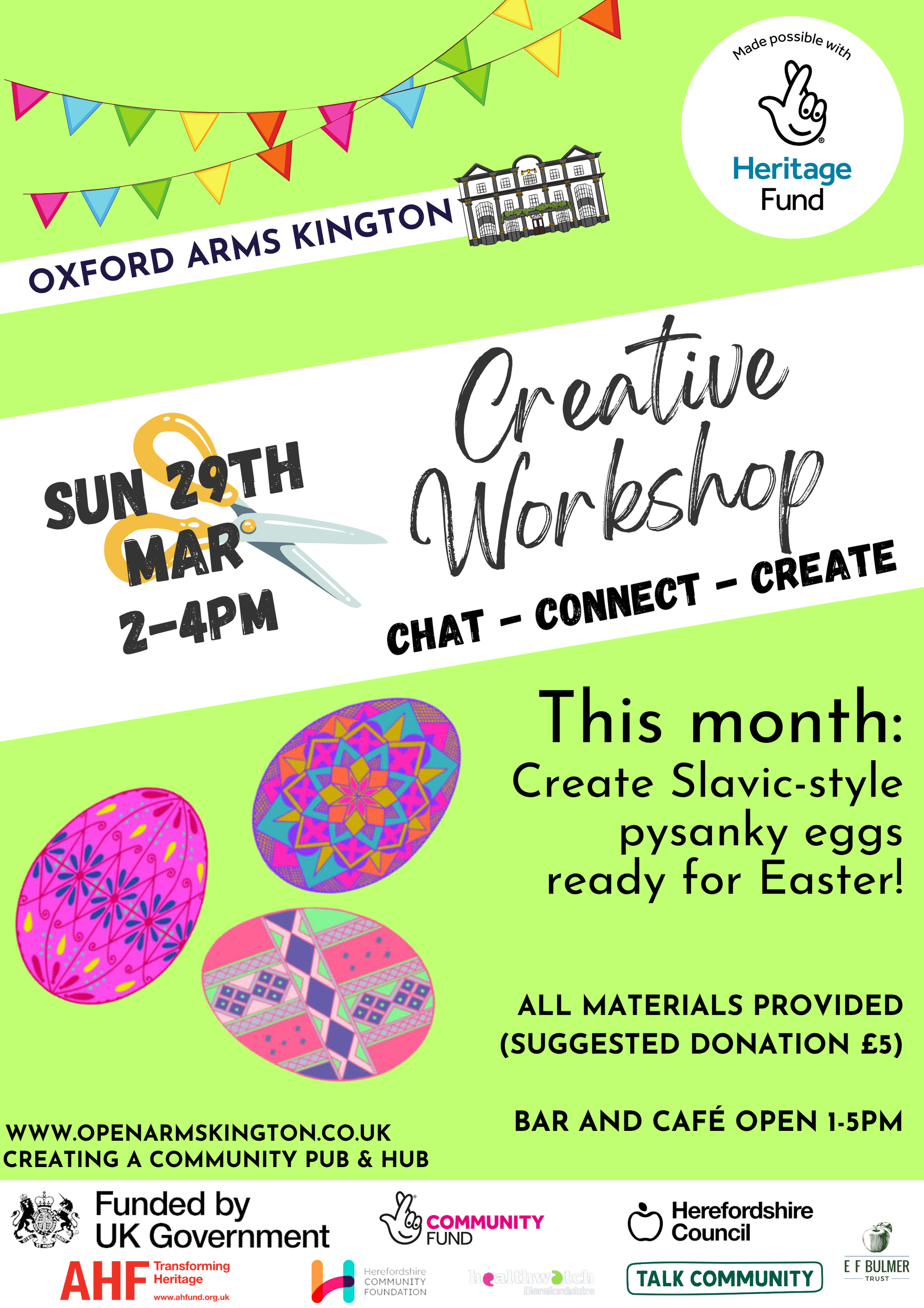 Creative Workshop: pysanky eggs