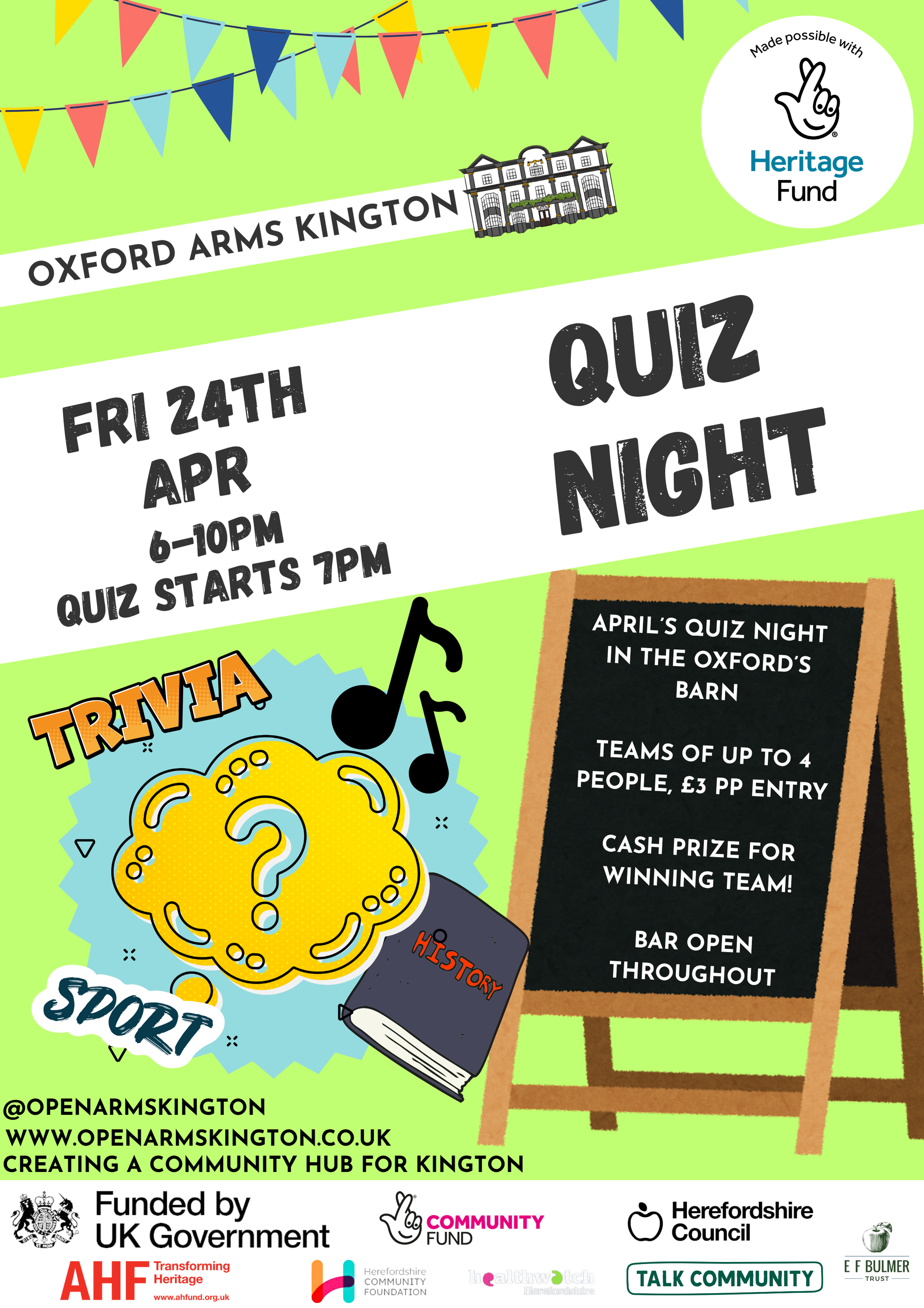 April Quiz Night