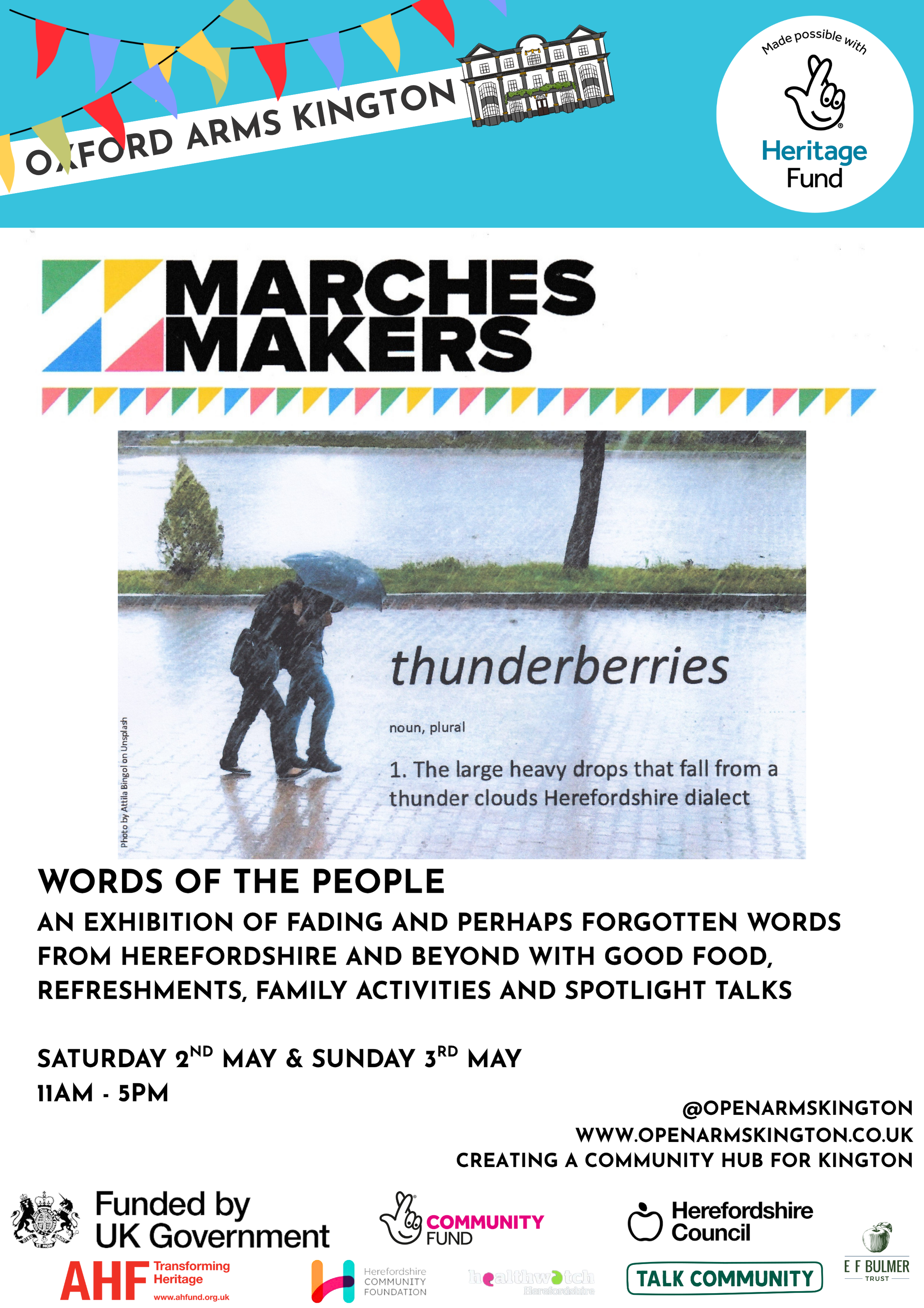 Marches Makers: exhibition at The Oxford Arms