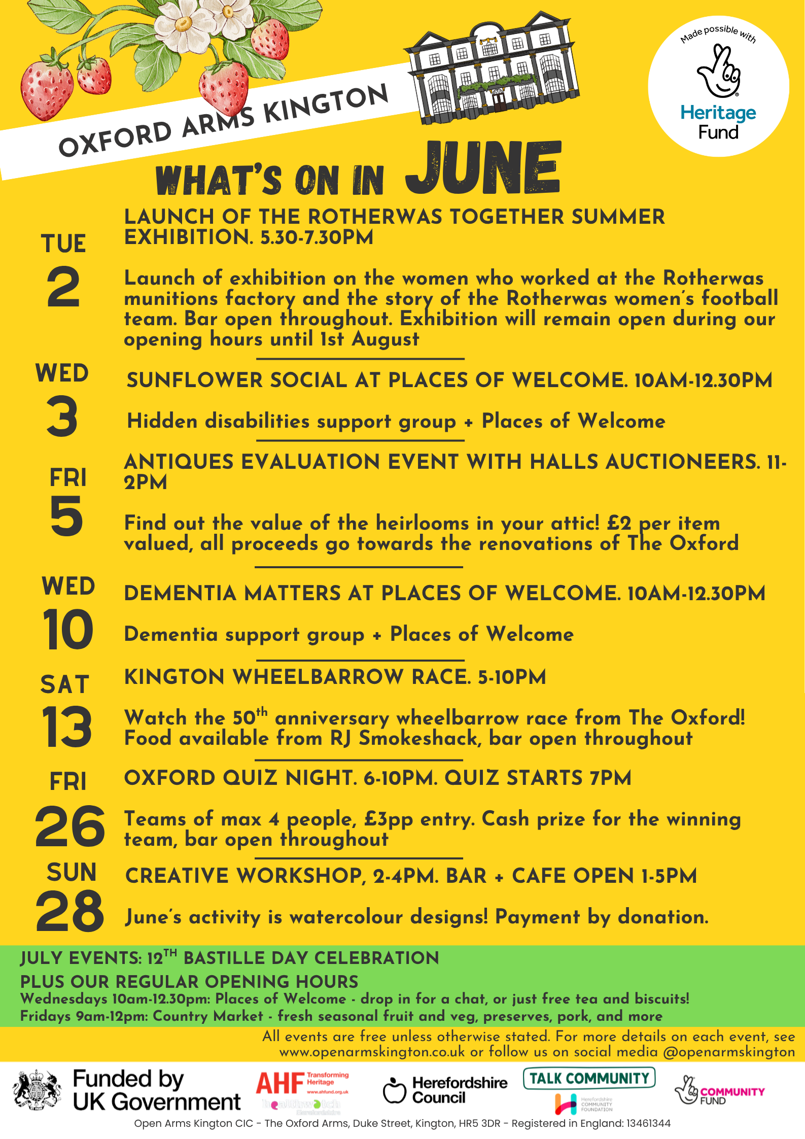 What’s on in June