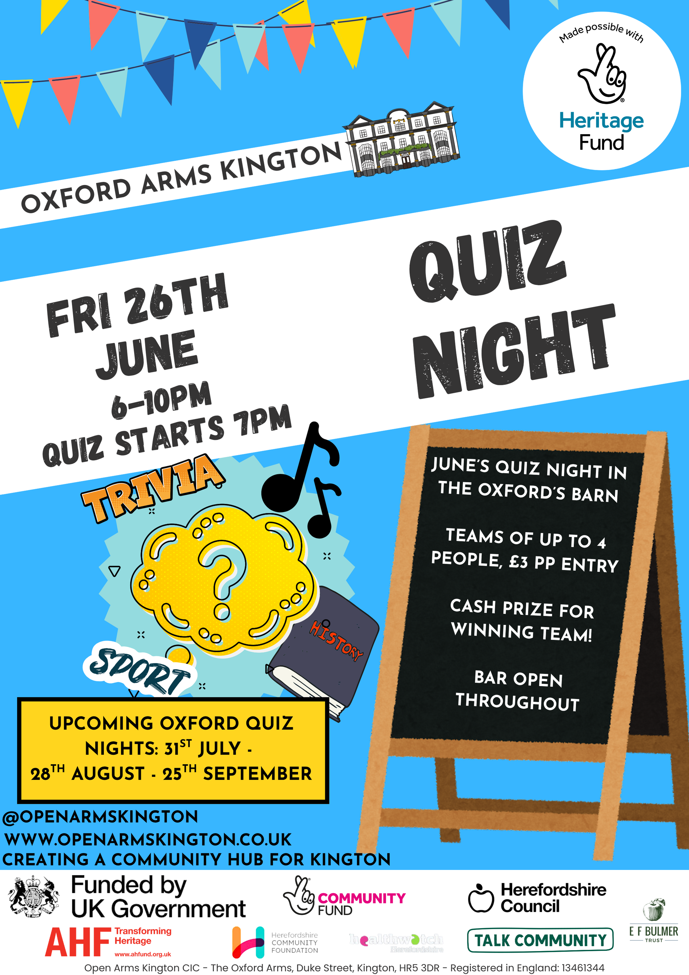 June's Quiz Night