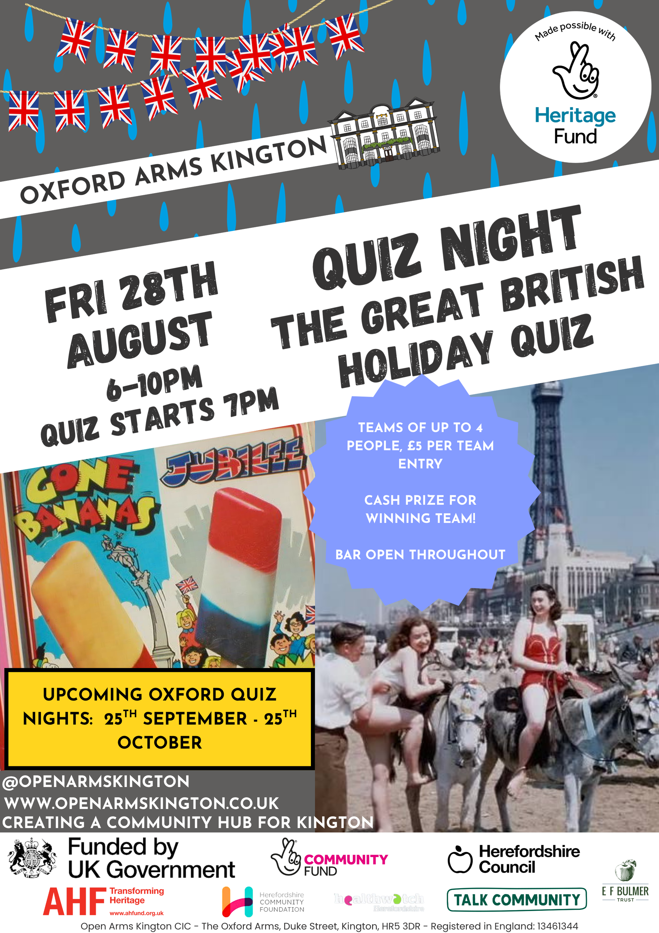 Quiz Night: The Great British Holiday Quiz
