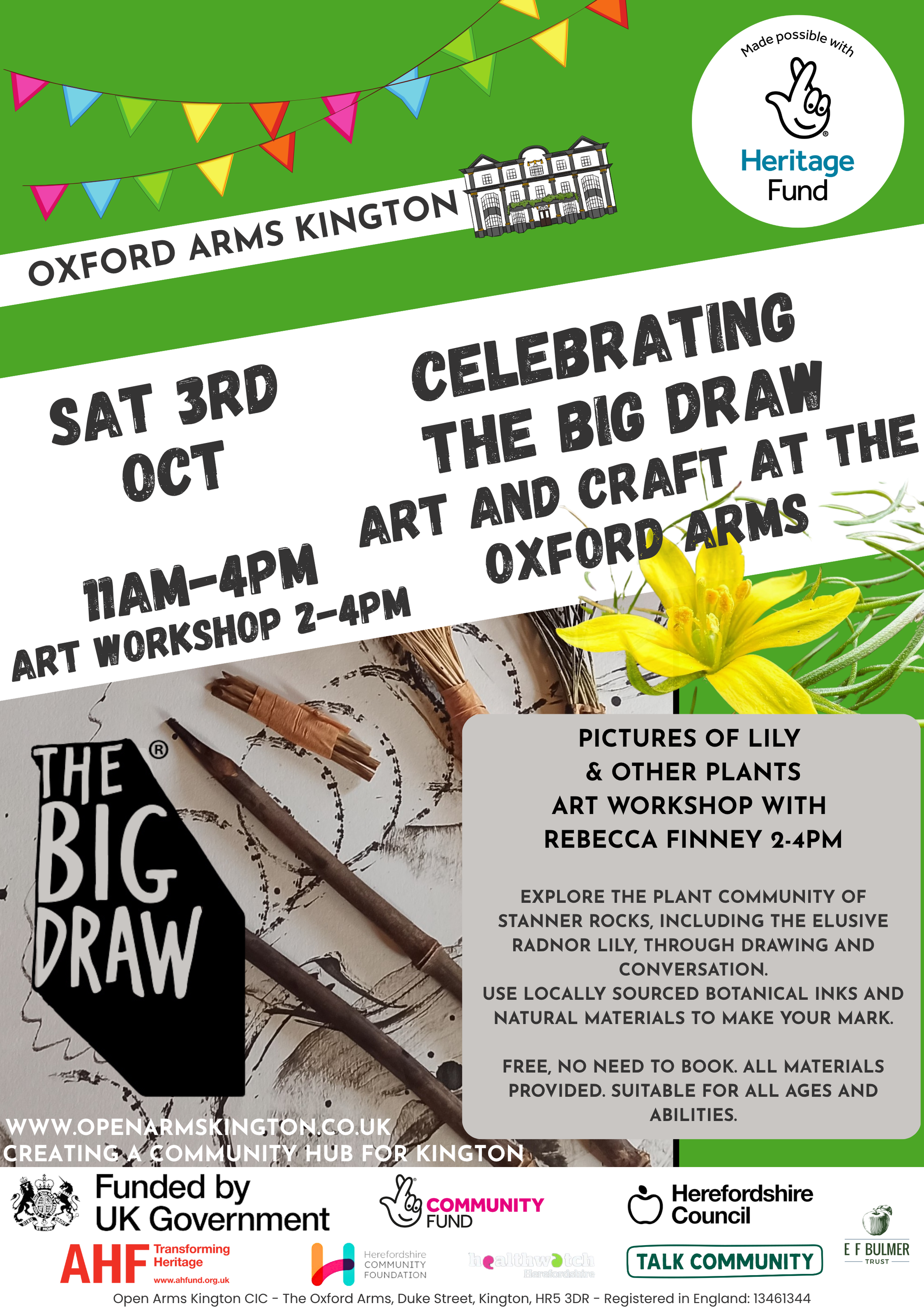 Art Workshop for The Big Draw Festival