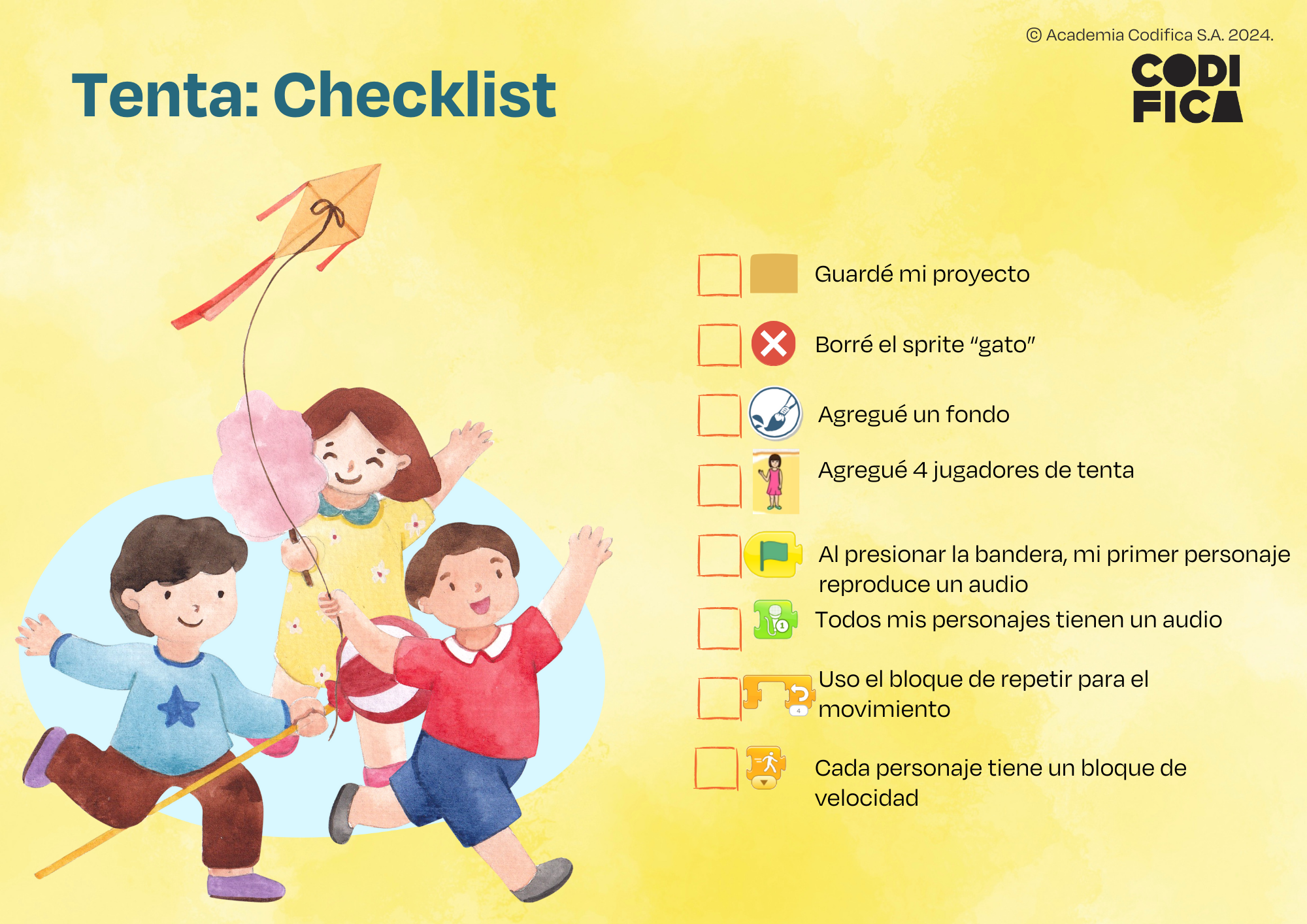 CHECKLIST DEL PROYECTO 