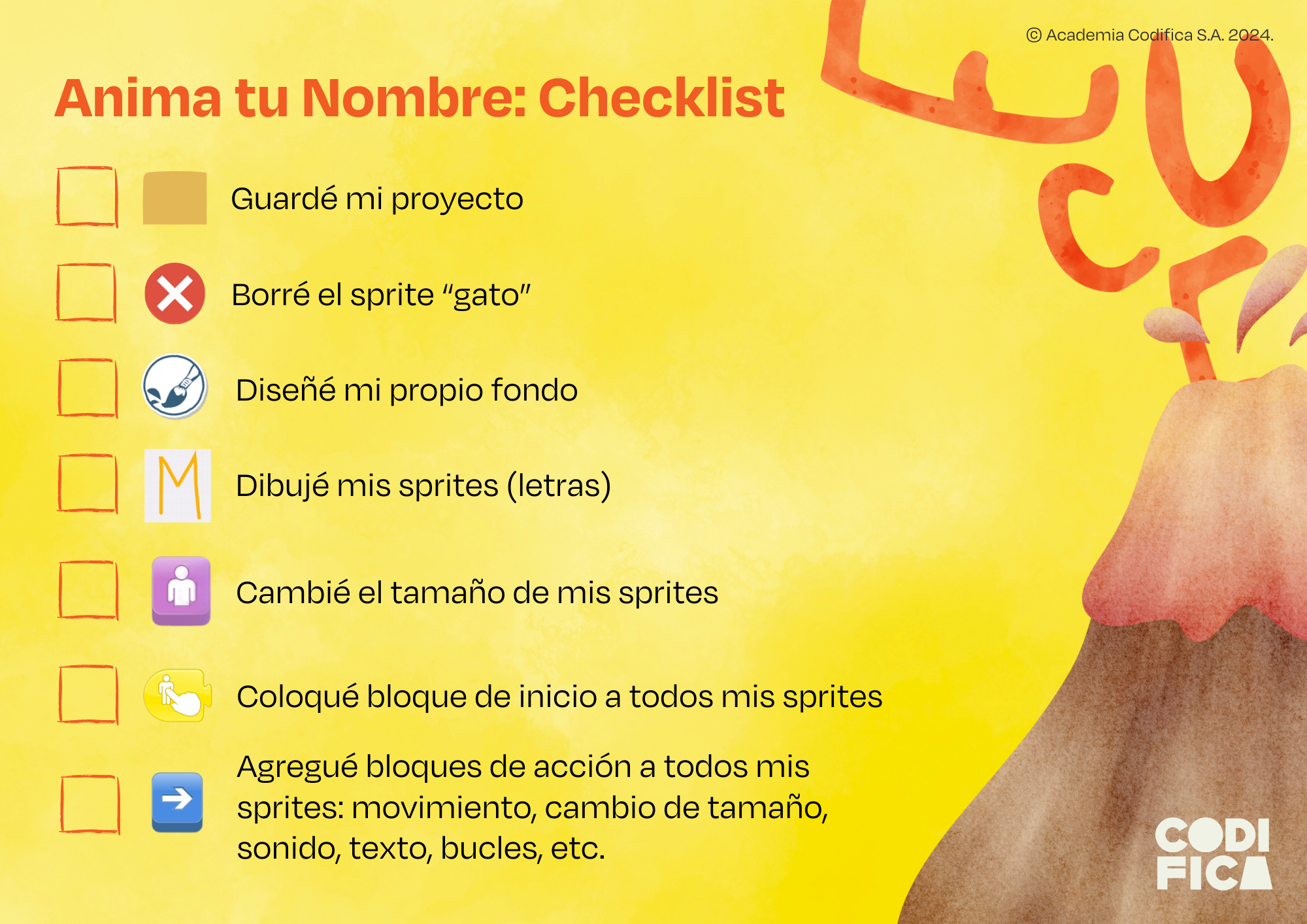 CHECKLIST DEL PROYECTO