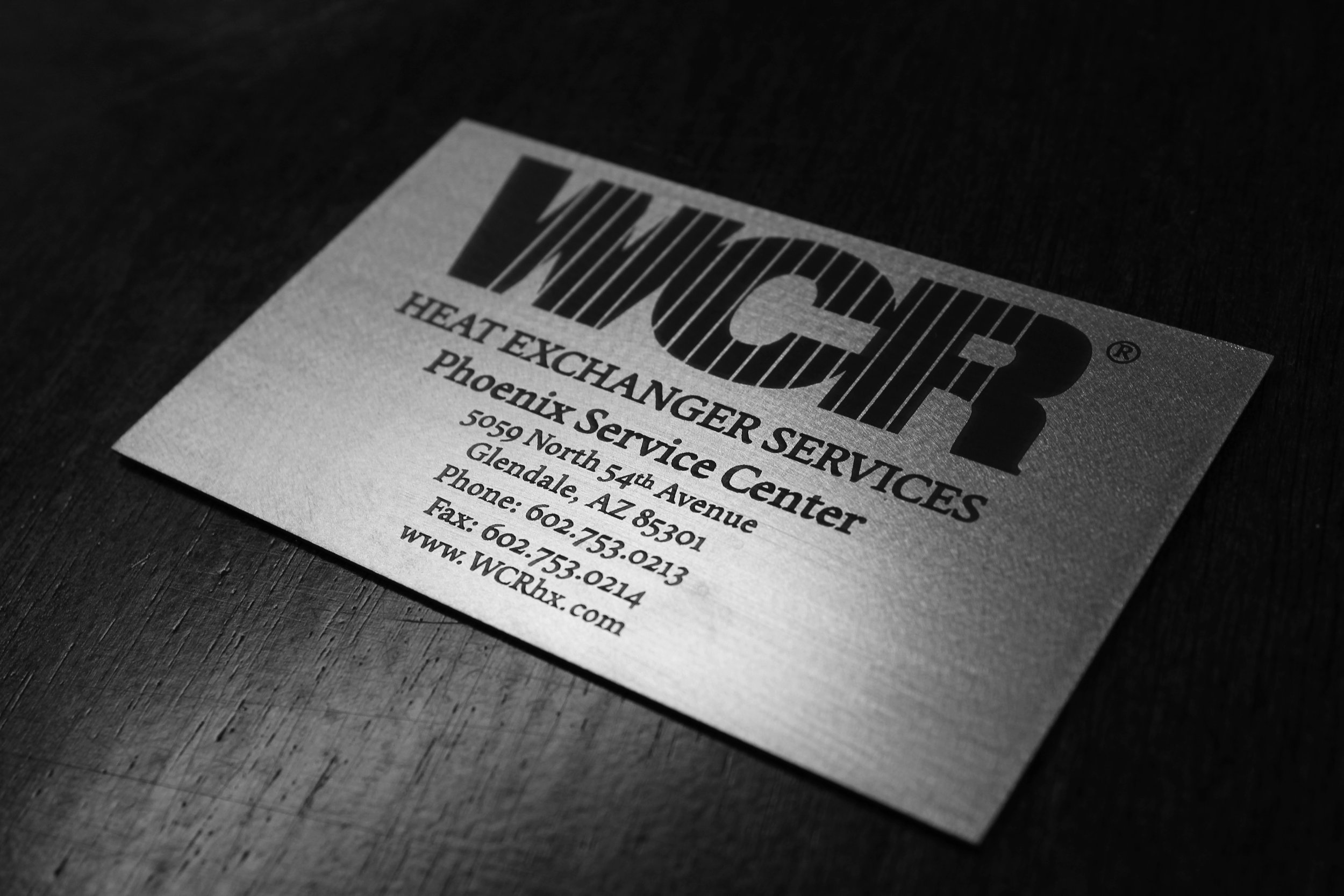 metal business cards