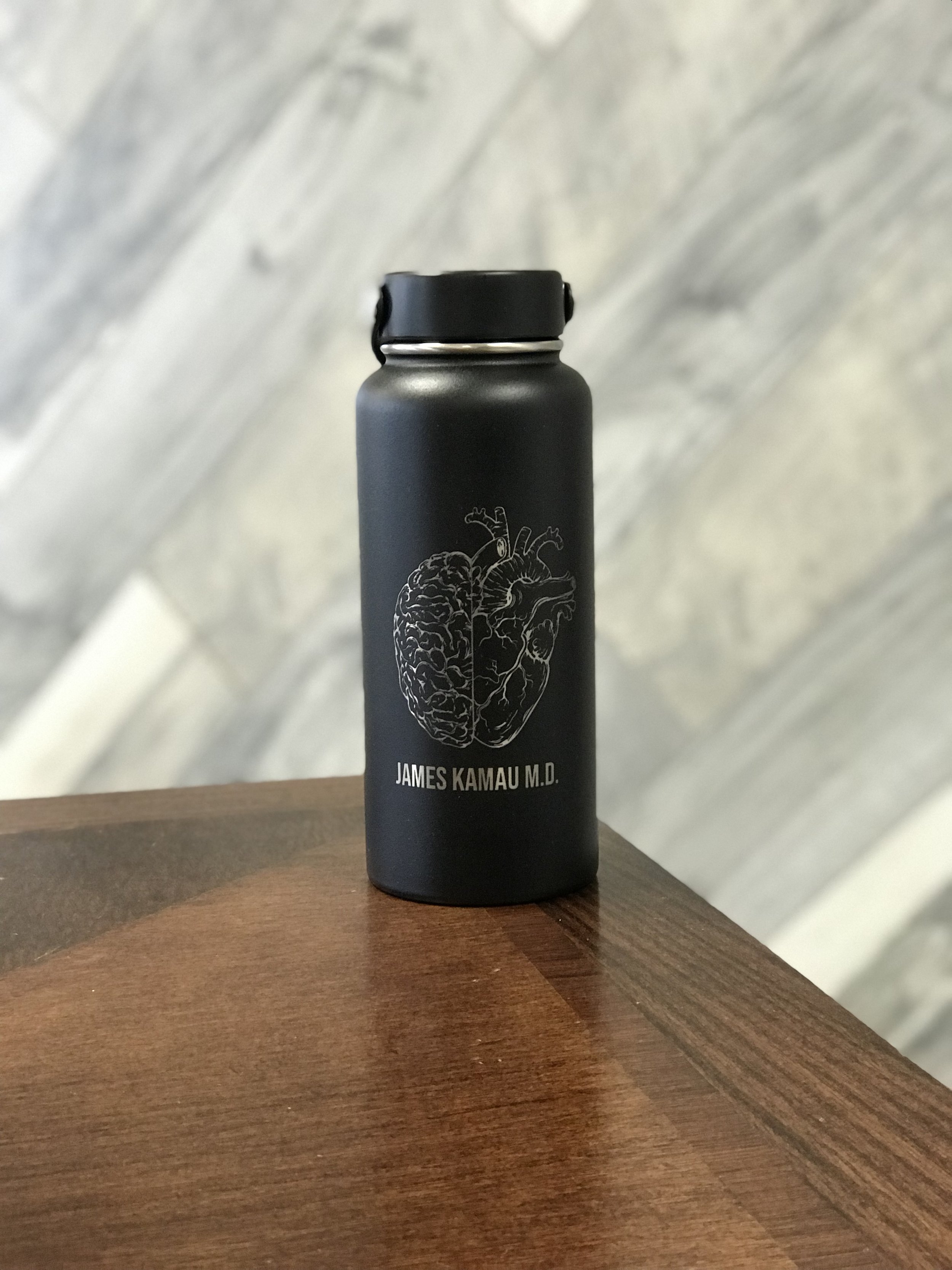 Yert - Sparta, TN Laser Engraved Water Bottle (Etched)