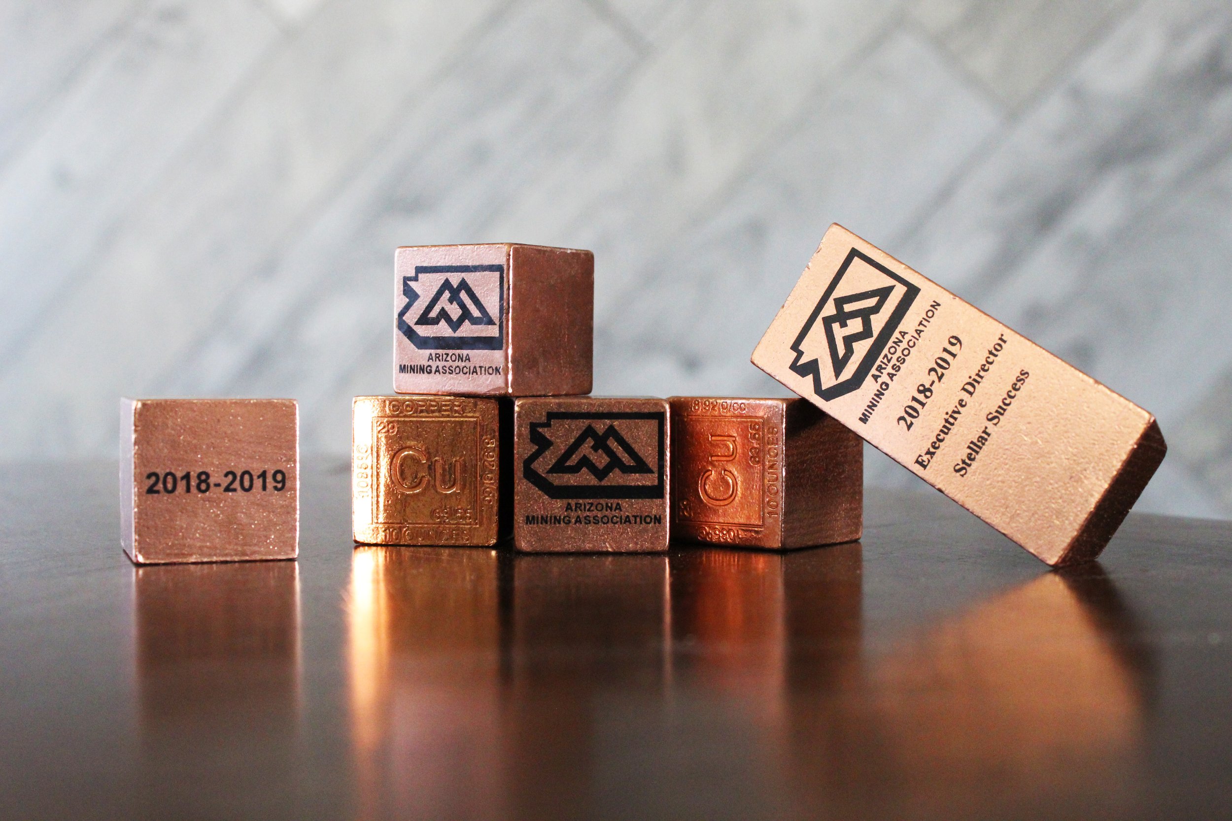 being the copper state, copper is no problem for us to engrave on