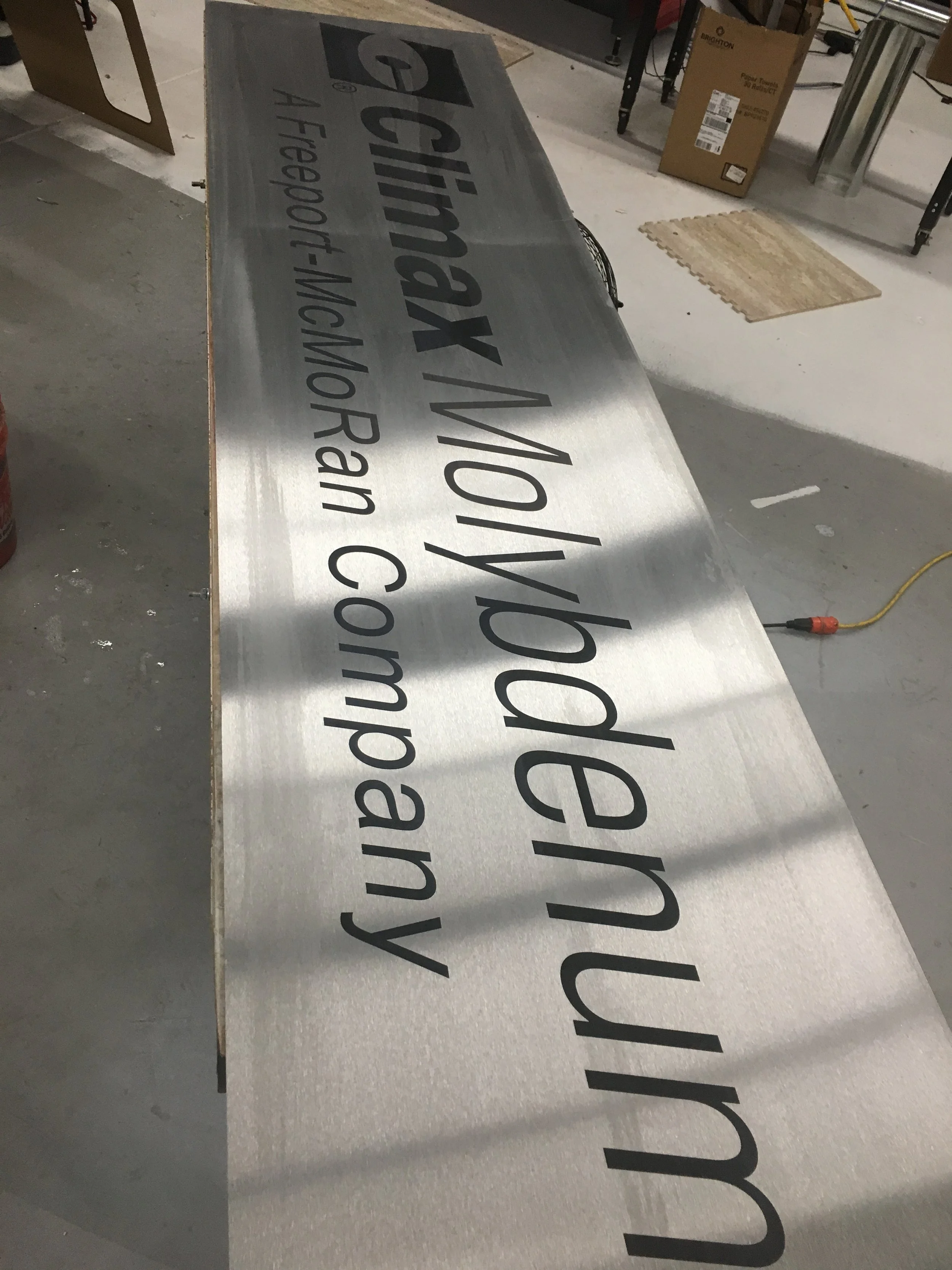 metal signs are our specialty