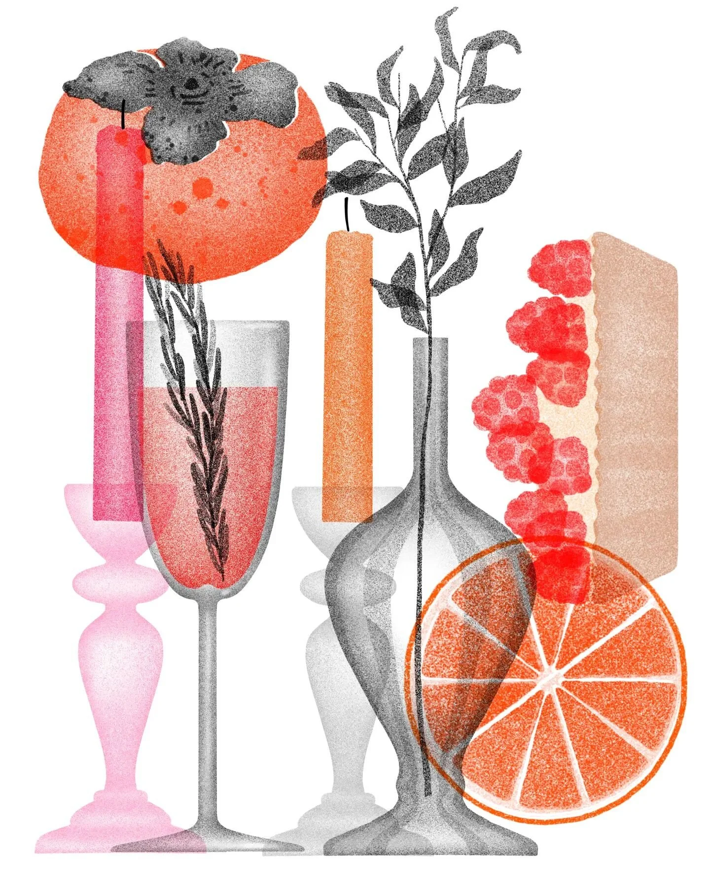 @stillherestilllife week 94 🍊 
@talkingtables_tt 
.
.
.
#stillherestilllife #week94 #procreate #drawingchallenge #naturemorte #fooddrawing #fruits