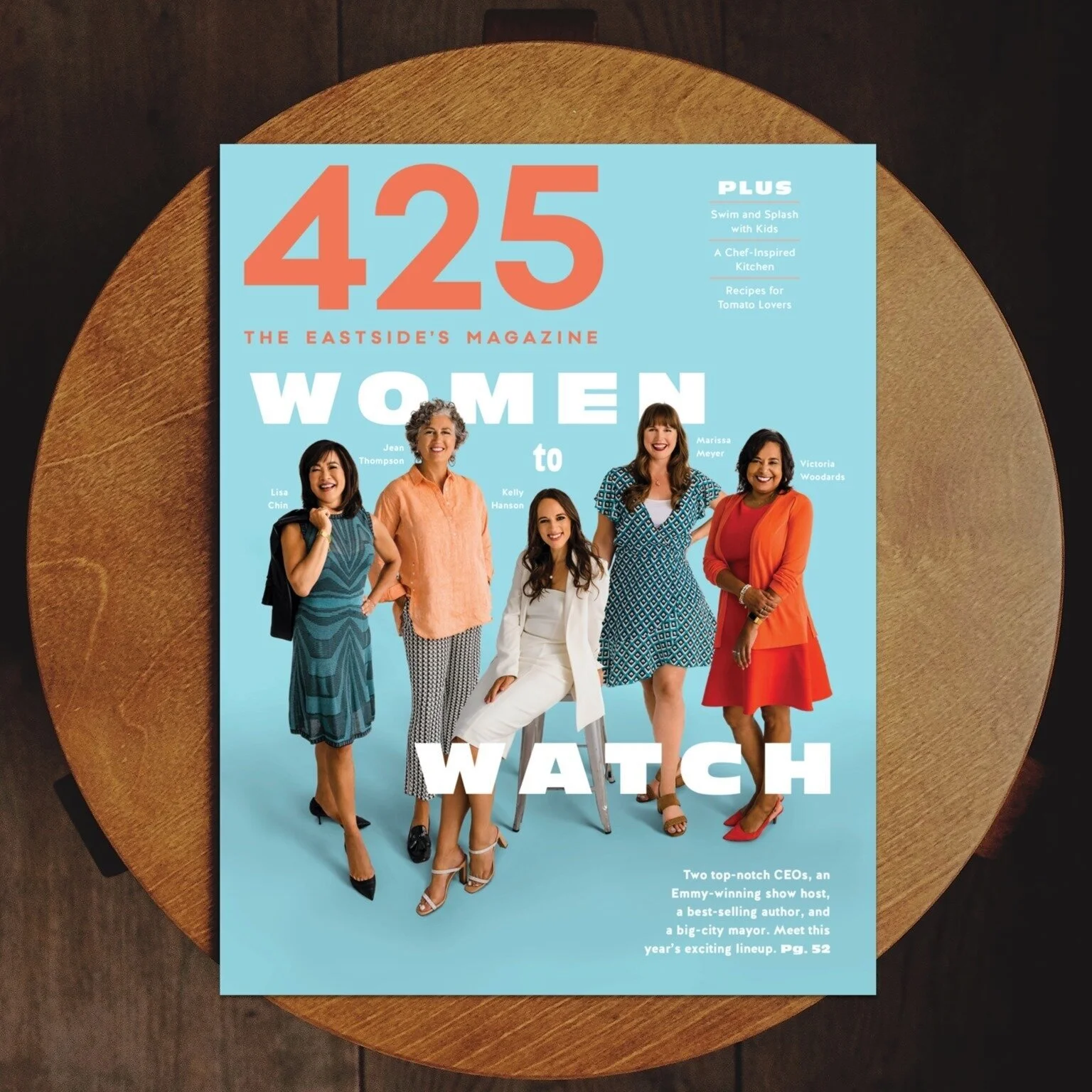 425 Magazine Cover: Women to Watch 2021 | Studio B Portraits