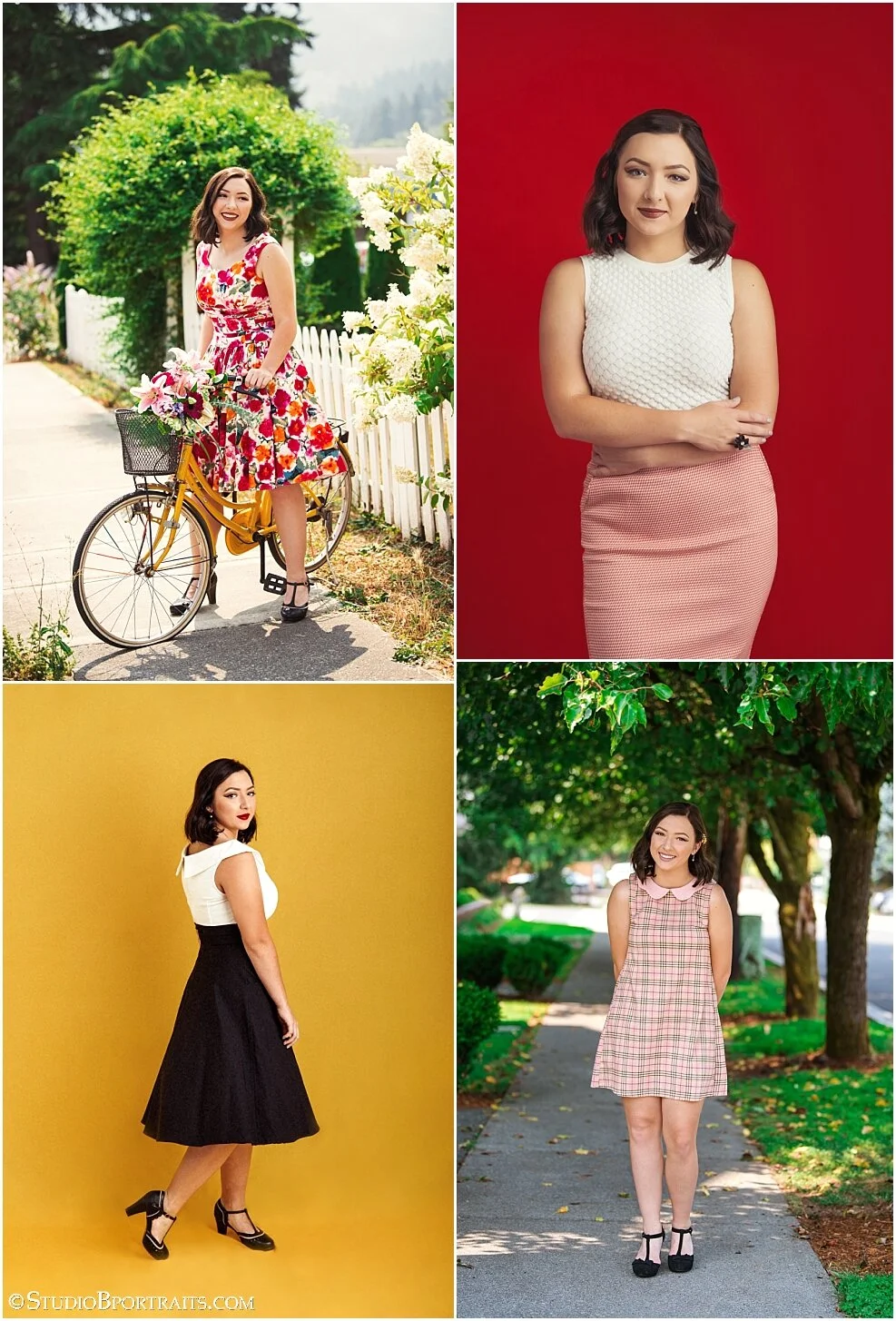 Vintage style with a modern twist for Senior Pictures — Studio B ...