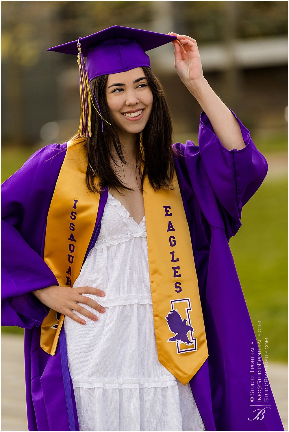 Matte Purple Graduation Cap and Tassel – Cap and Gown Direct