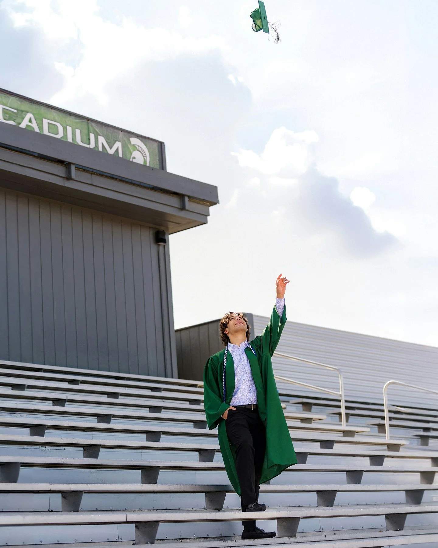 Cap + Gown is more than just a snapshot in your senior year. It marks not just the final episode but also a brand new season altogether...showing up with confidence empowers you to tackle whatever the world throws your way and proves to yourself that