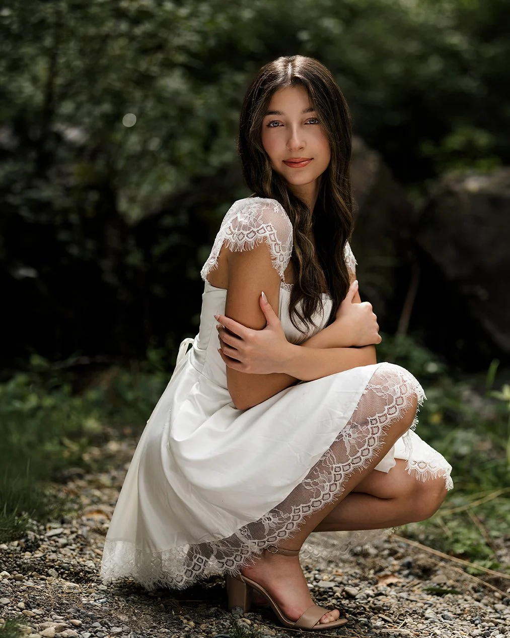 Lace details...yes please!

We love Nadia's senior picture wardrobe - soft, delicate, and chic. A little white dress will always be in style!

#studiobseniors #studiobgirls #studiobportraits #issaquahphotographer #bellevuephotographer