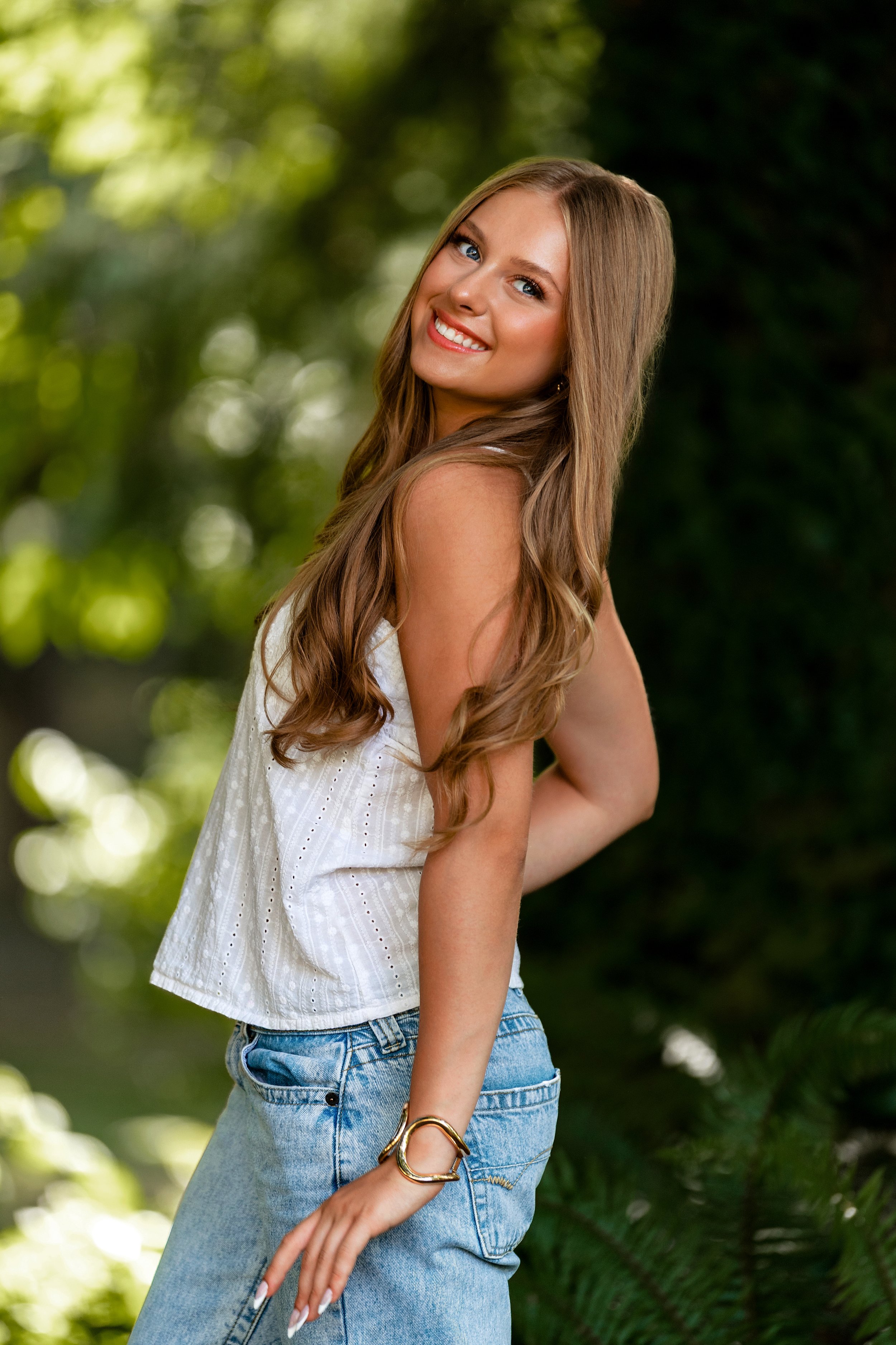 Studio B Portraits_film inspired editorial senior girl pictures sammamish