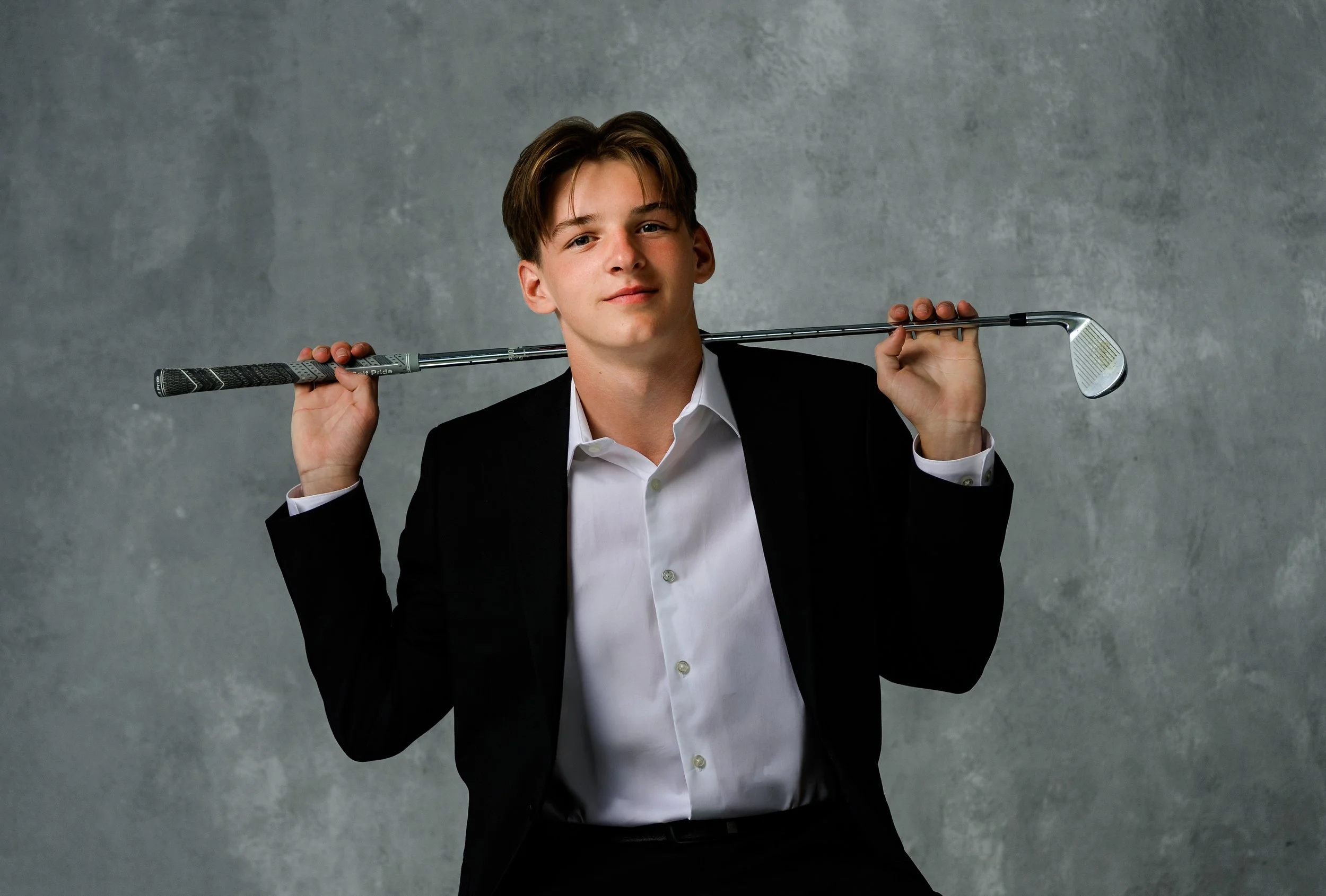 Senior Portrait Ideas for Golfers: Creating an Editorial Sports Look