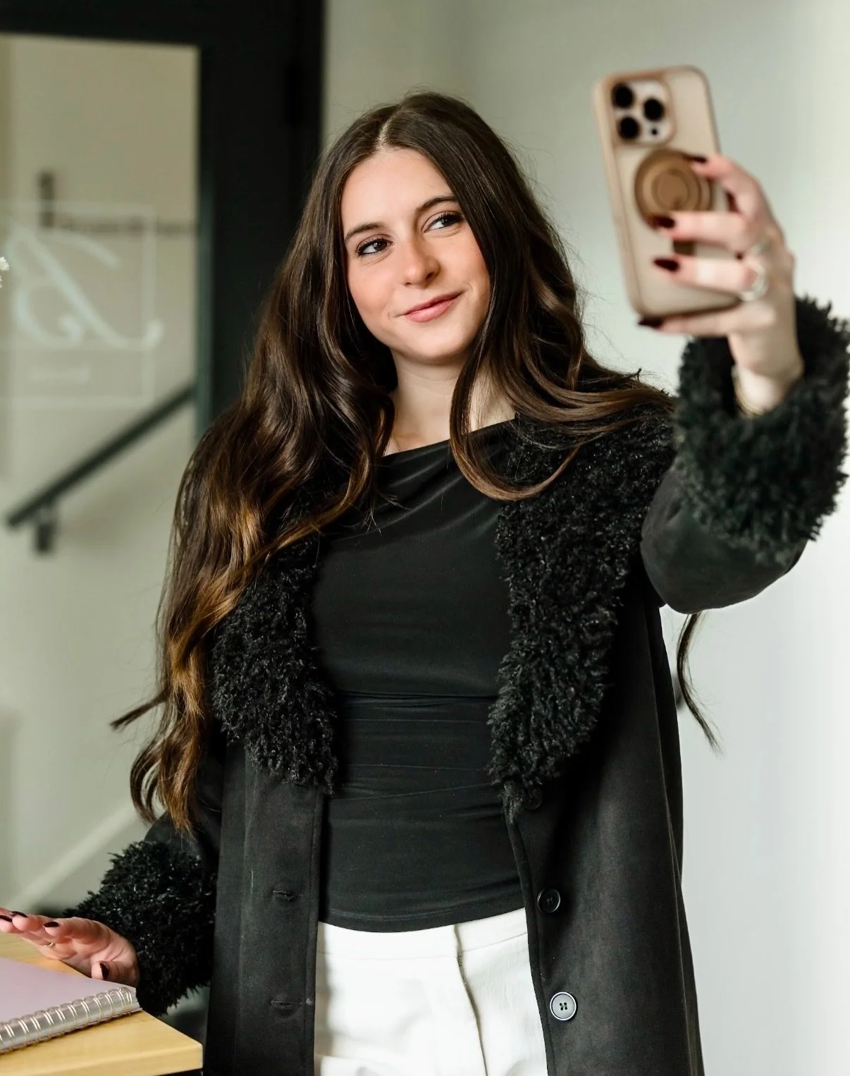 Say hello to Maddy, Boise State grad and the newest member of our Studio B team! Miss M. is officially stepping in as our &ldquo;Coordinator of Making Us Look Cool Online,&rdquo; capturing shoot-day magic behind the scenes and bringing you all the cu