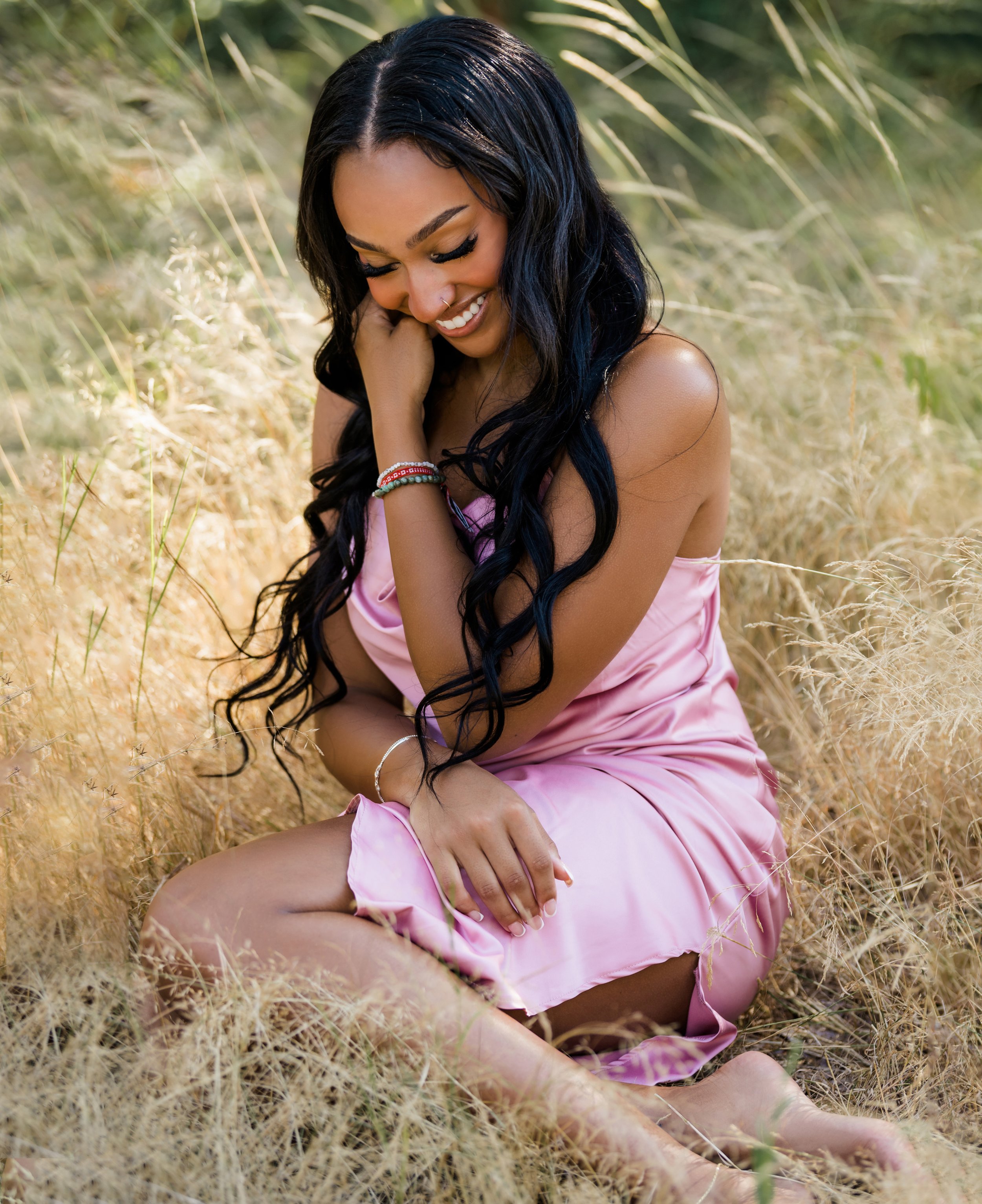 Senior pictures_african american_black girl in pink prom dress_studio B_Smith_Rylee_2363.jpg