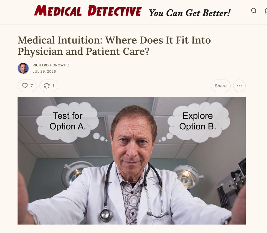 Medical Intuition: Where Does It Fit Into Physician and Patient Care?