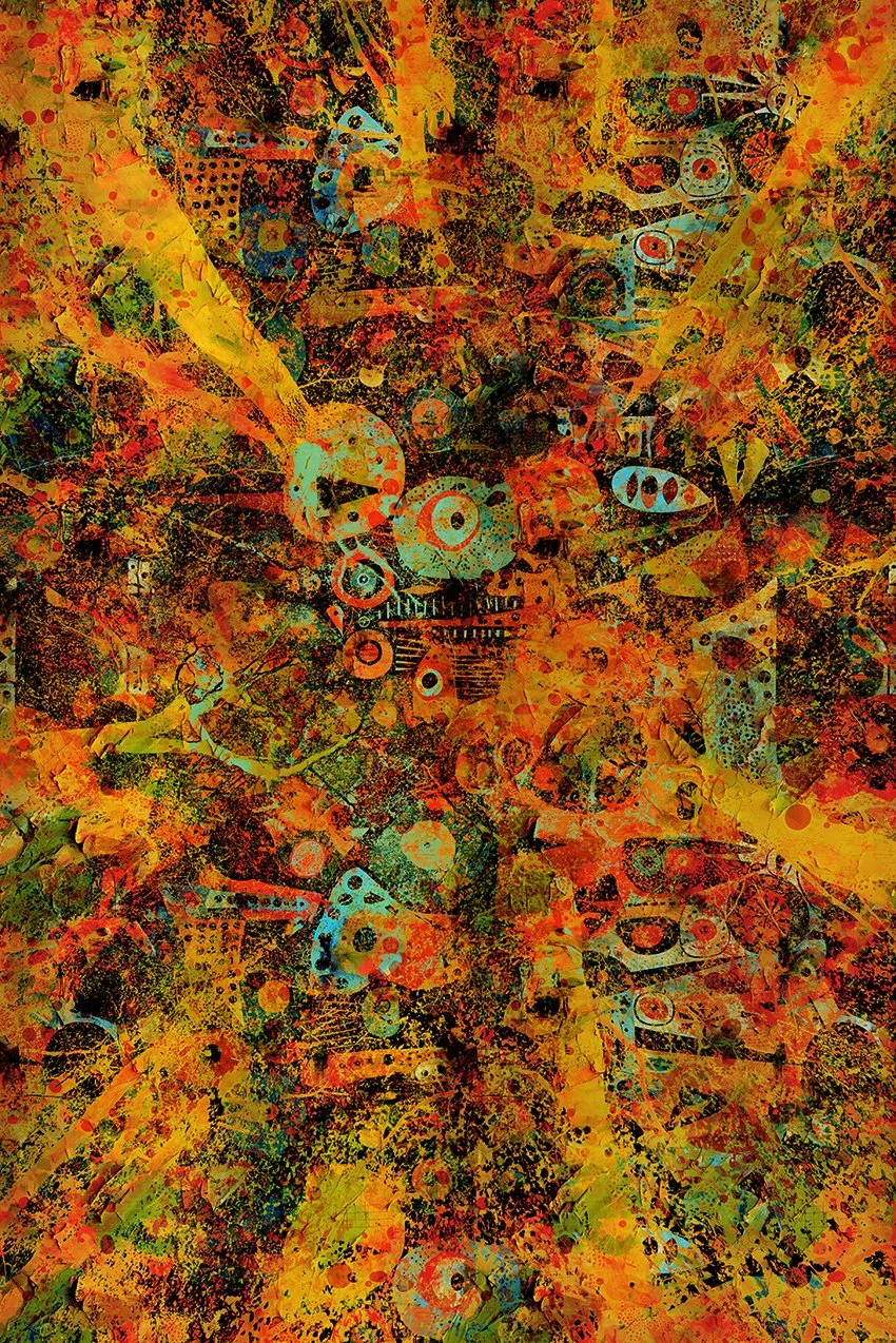 120 cm x 80 cm Canvas Print - Autumn Mess