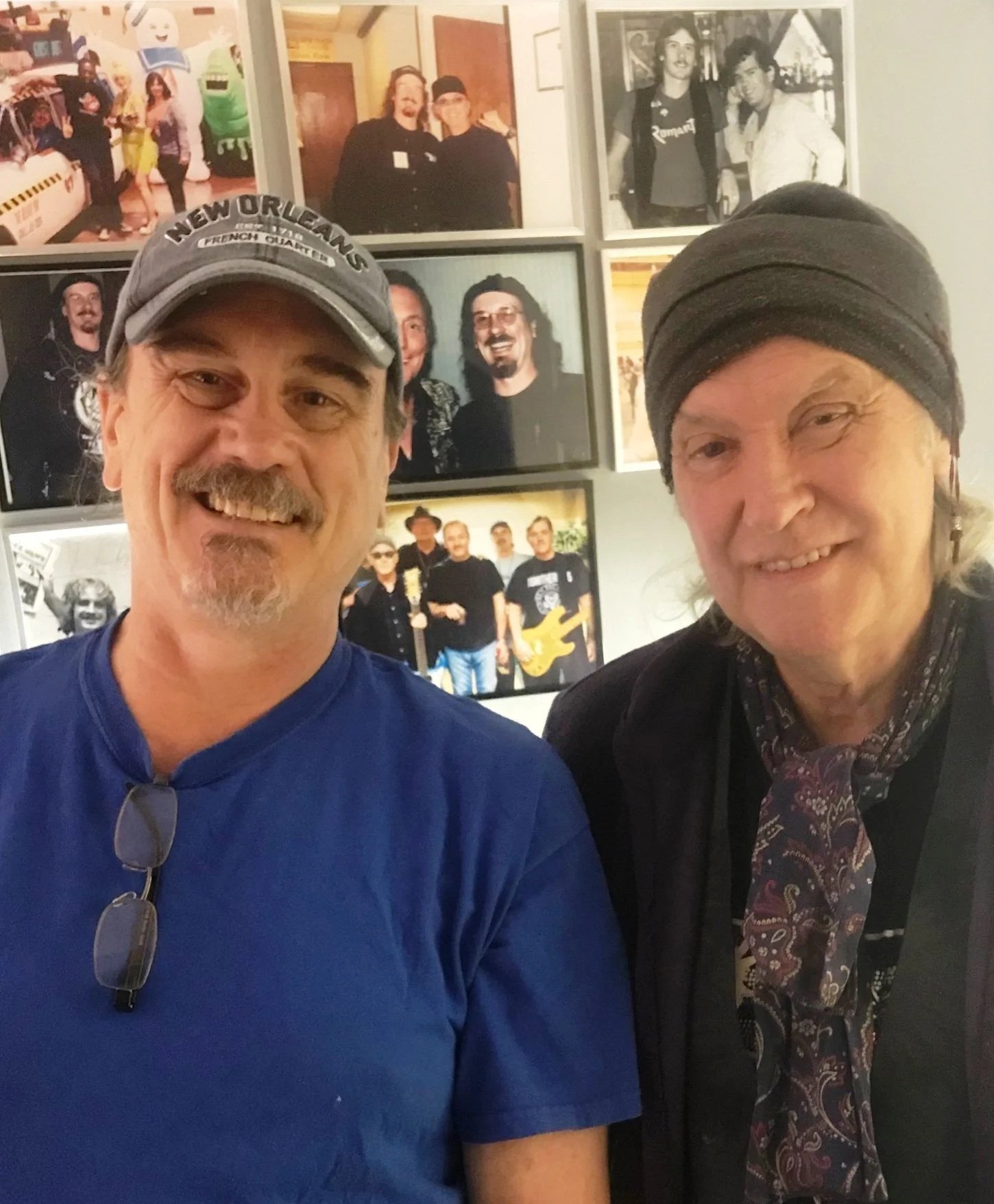 Tom and Dave Davies hanging out at the Record Bin. Dave was performing at the Art Theater next door.