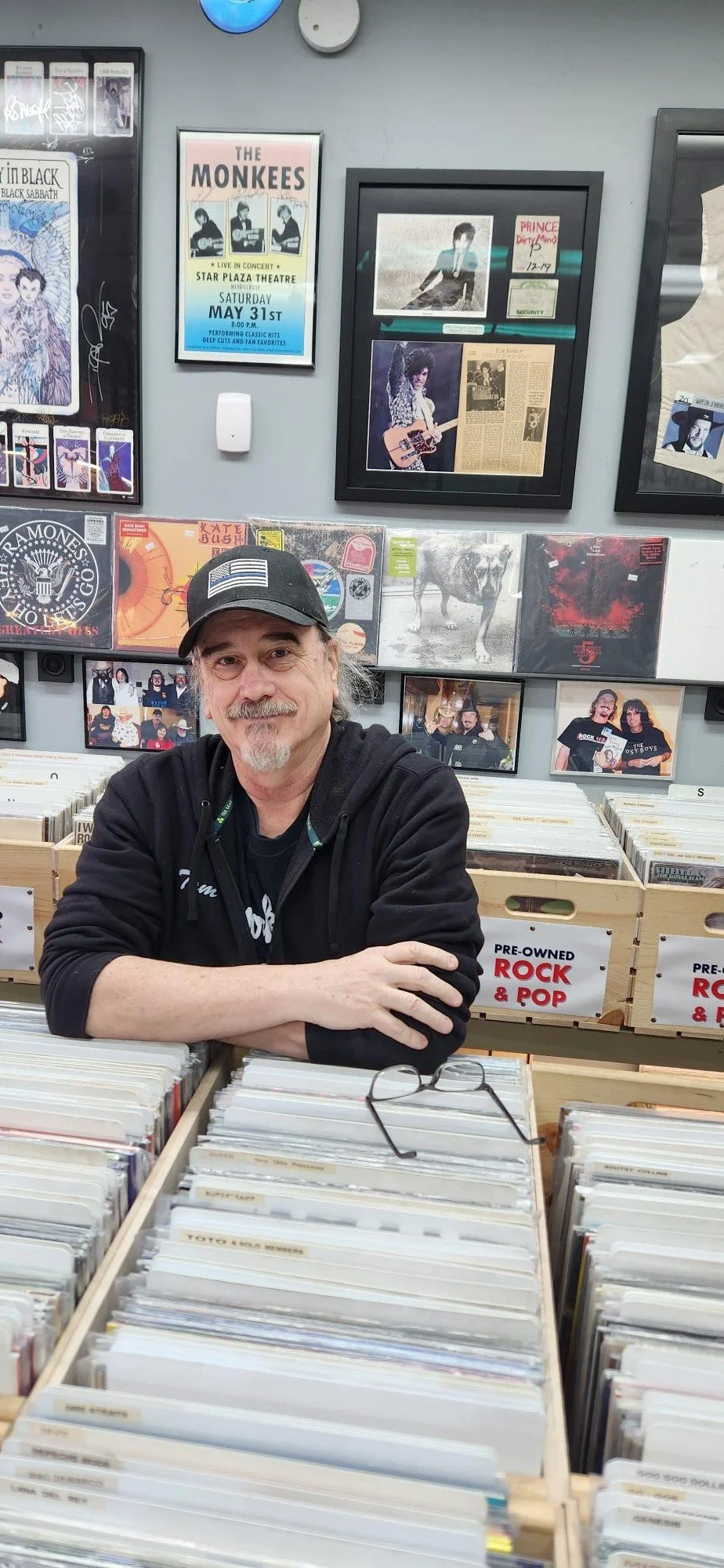 Tom hanging out on records.jpeg