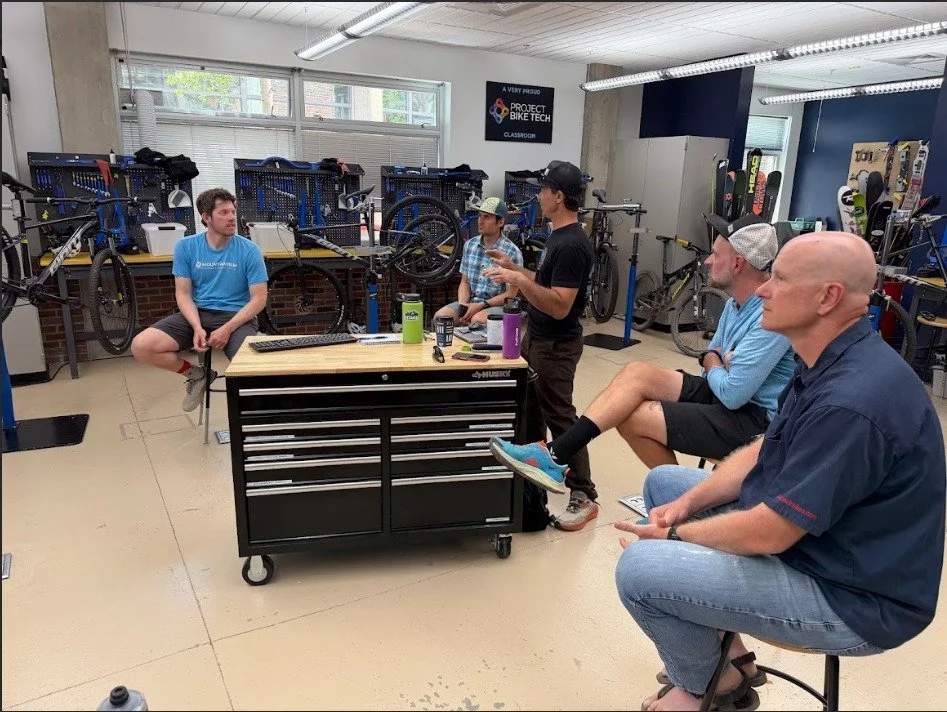 On June 9th, PBT Teacher Dan Perl hosted a Cohort of Colorado PBT Teachers in his classroom/shop at Aspen High School for a day of Professional Learning Community activities.

Paul Steiner came over from Eagle Valley High School, and was joined by Br