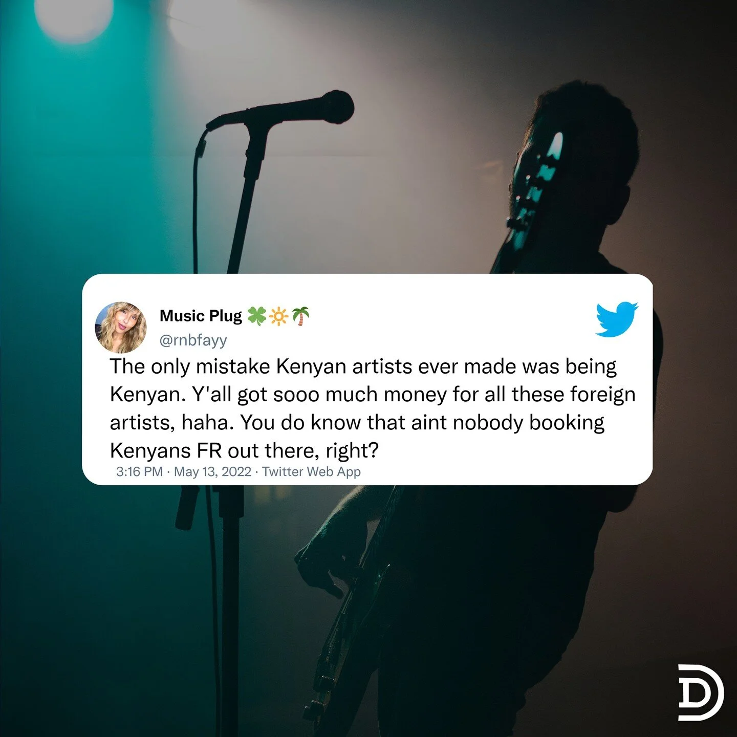 Not the first time, the second or third ,Kenyan promoters REALLY hate Kenyan artists from how they treat and underpay them. Recently we have seen #Rema (and all the similar Nigerian artists )being paid at least 2 million ksh for a 40 minute show yet 