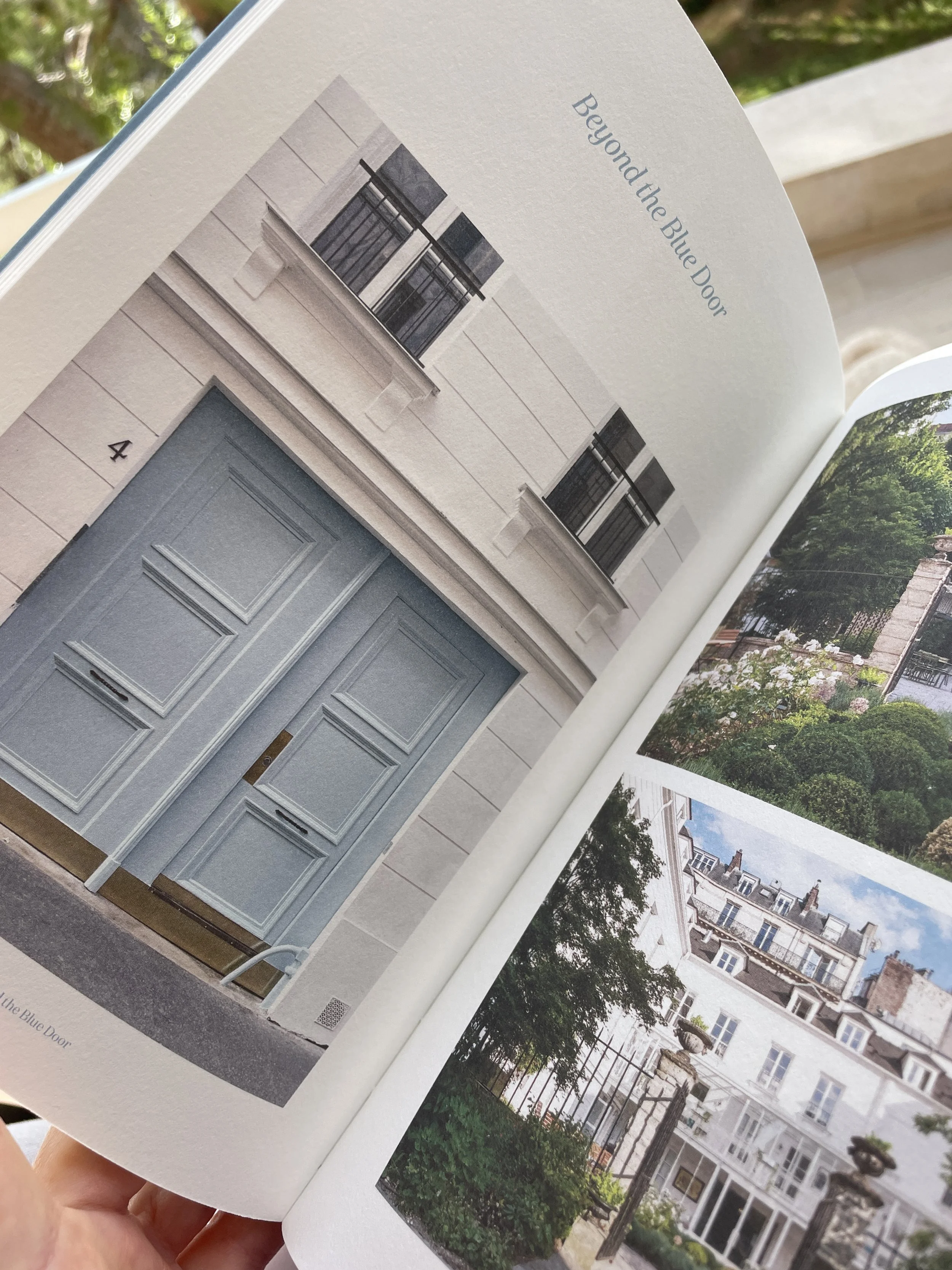 Beyond the blue Door, Reid Hall history book