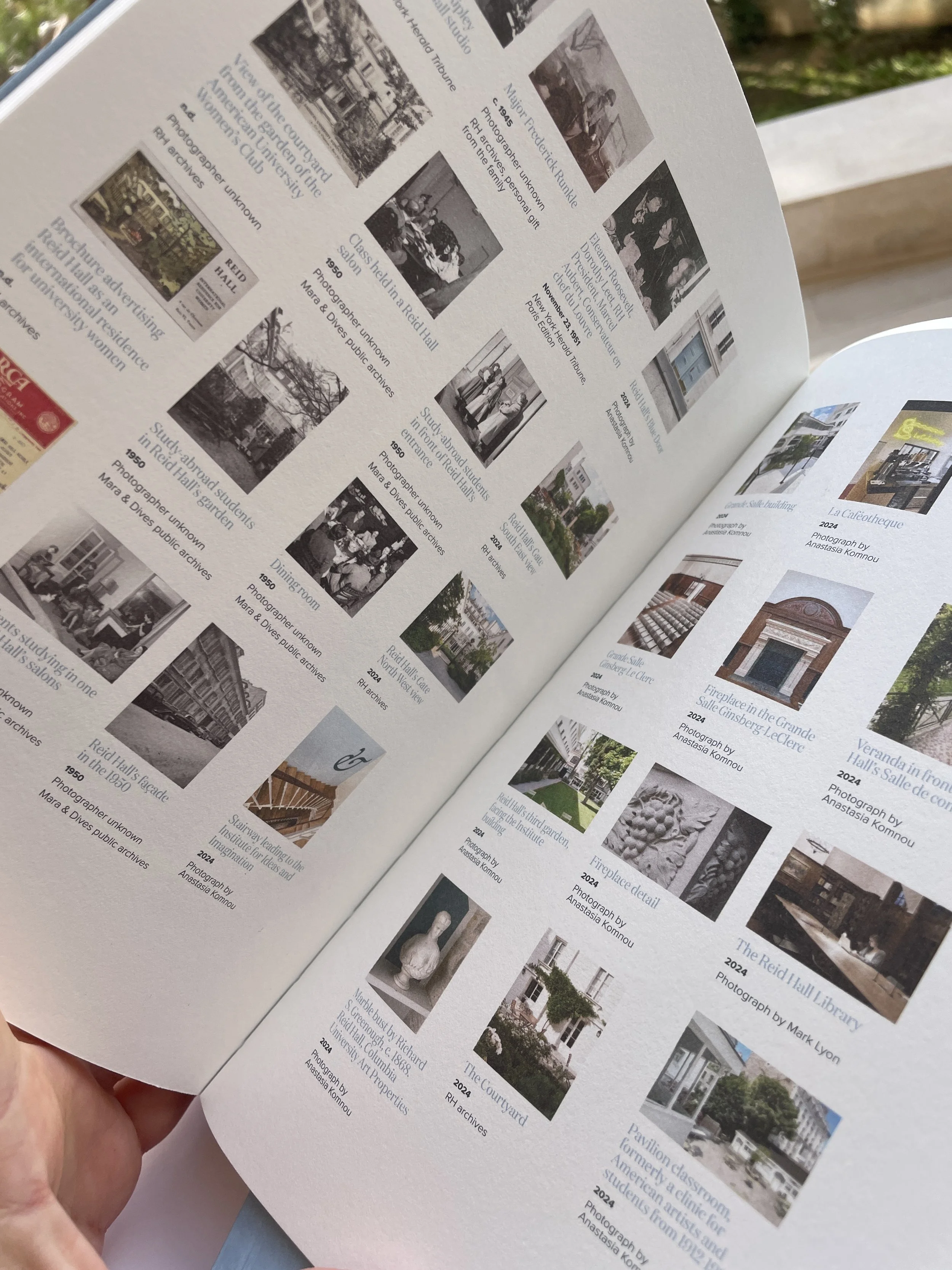 Beyond the blue Door, Reid Hall history book