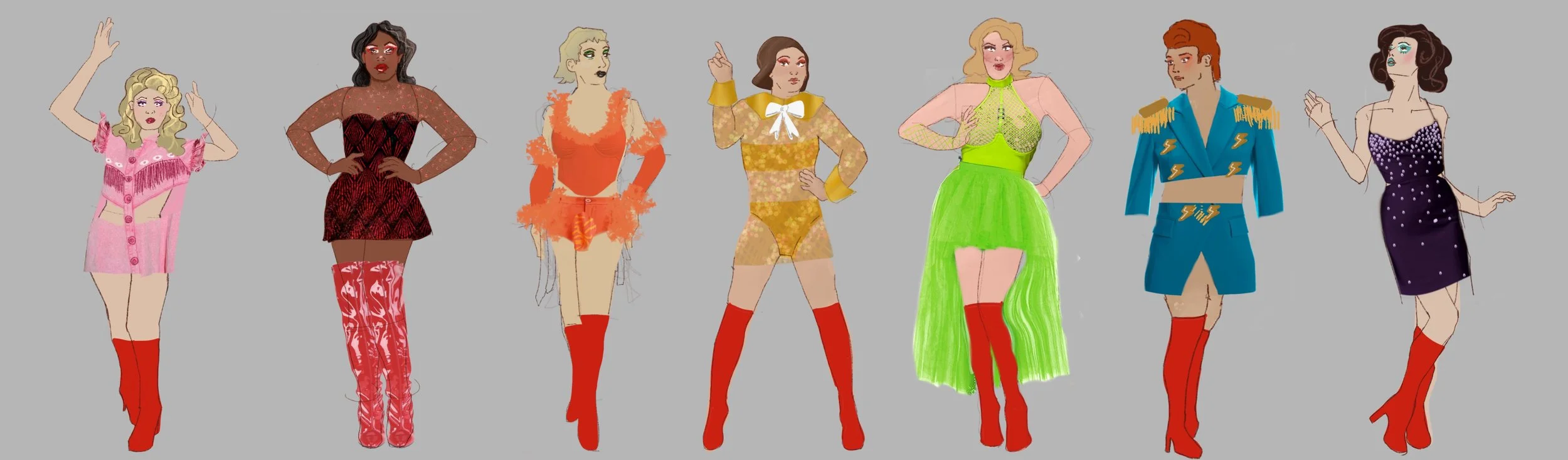 For the finale song "Everybody Say Yeah"