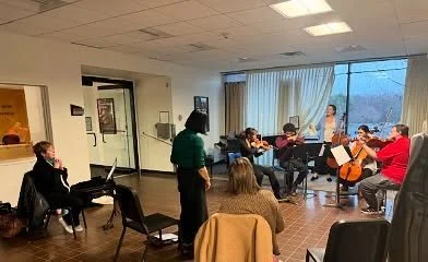 Such a joy being at @musicatpurchase this week! We gave a chamber music masterclass on Wednesday, and got to hear two amazing young groups beautifully navigate movements of Schubert &ldquo;Death and the Maiden&rdquo; and Britten 2nd Quartet; tonight 