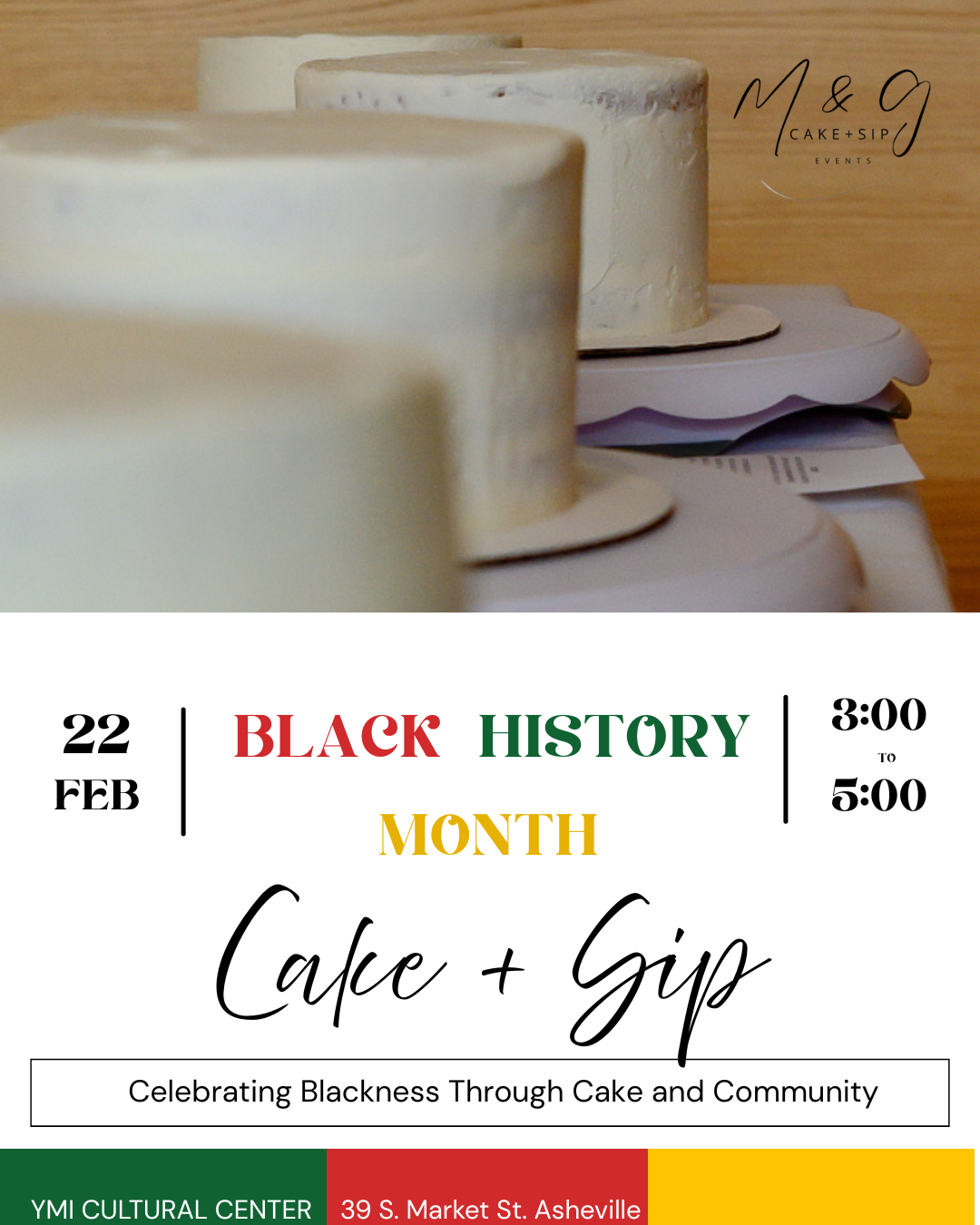 Black History Month Cake & Sip